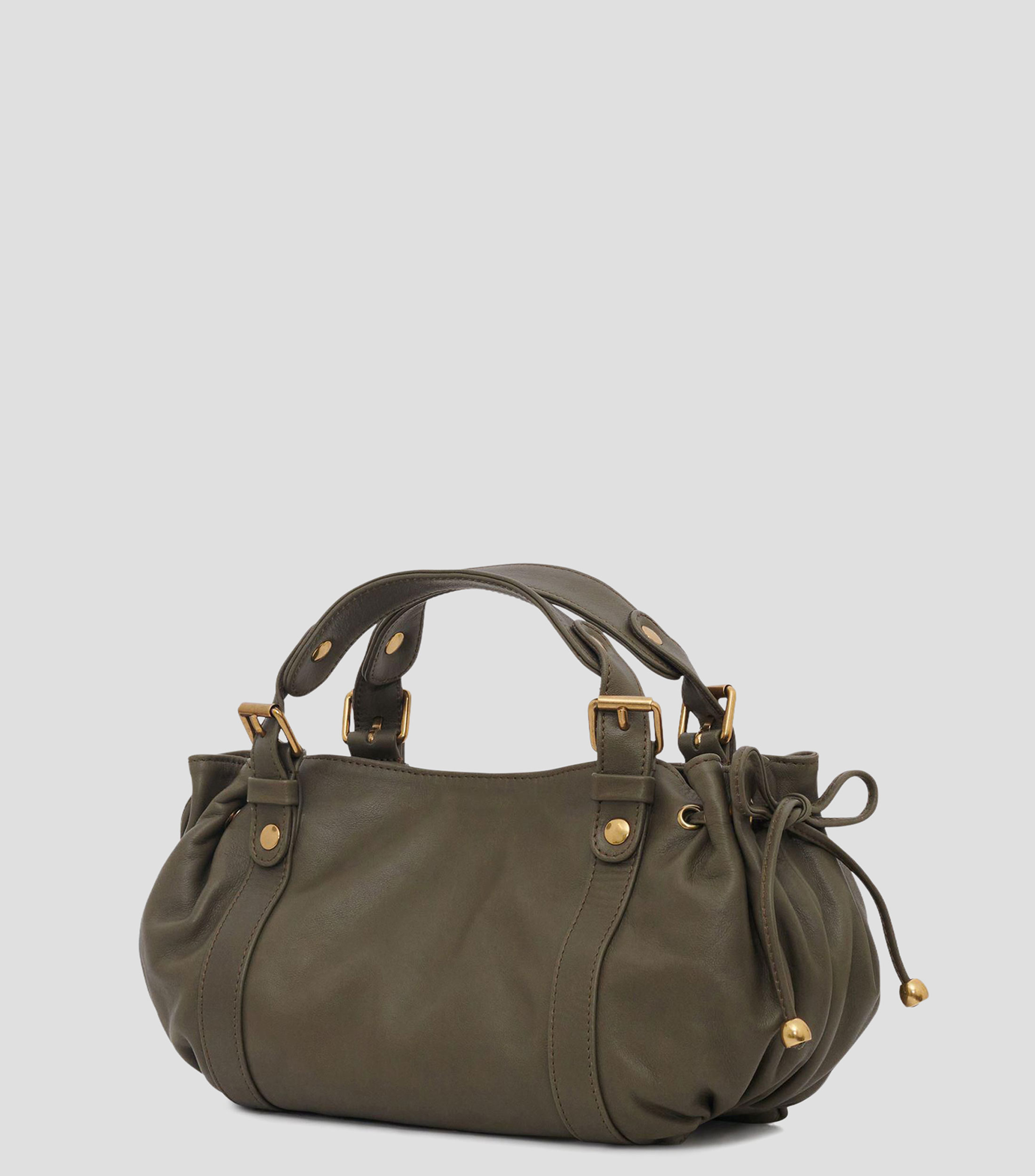 Bolsa crossbody en piel 12H lisa Mujer