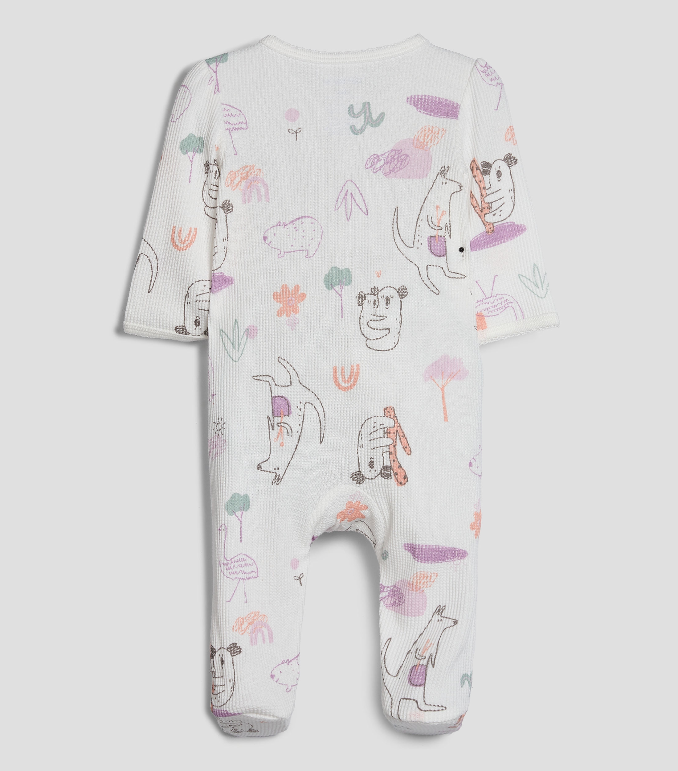 Mameluco estampado Bebe