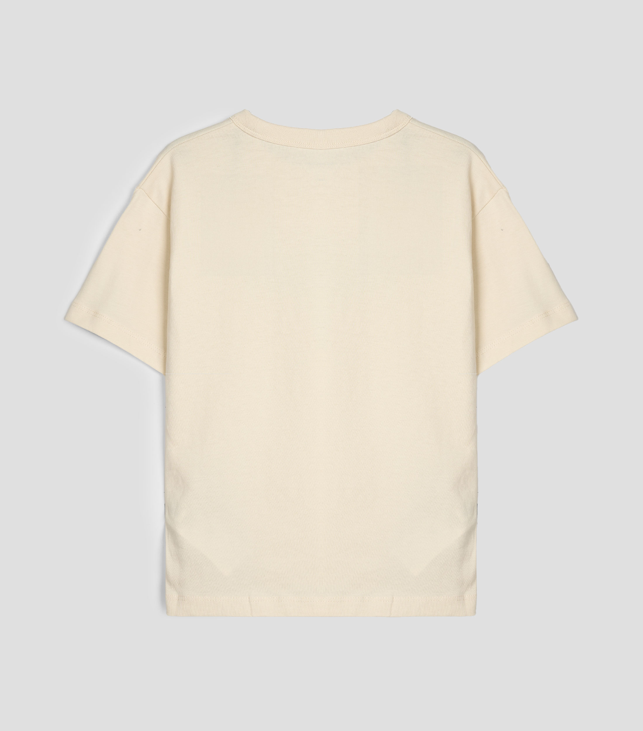 Playera cuello redondo manga corta con estampado Niño