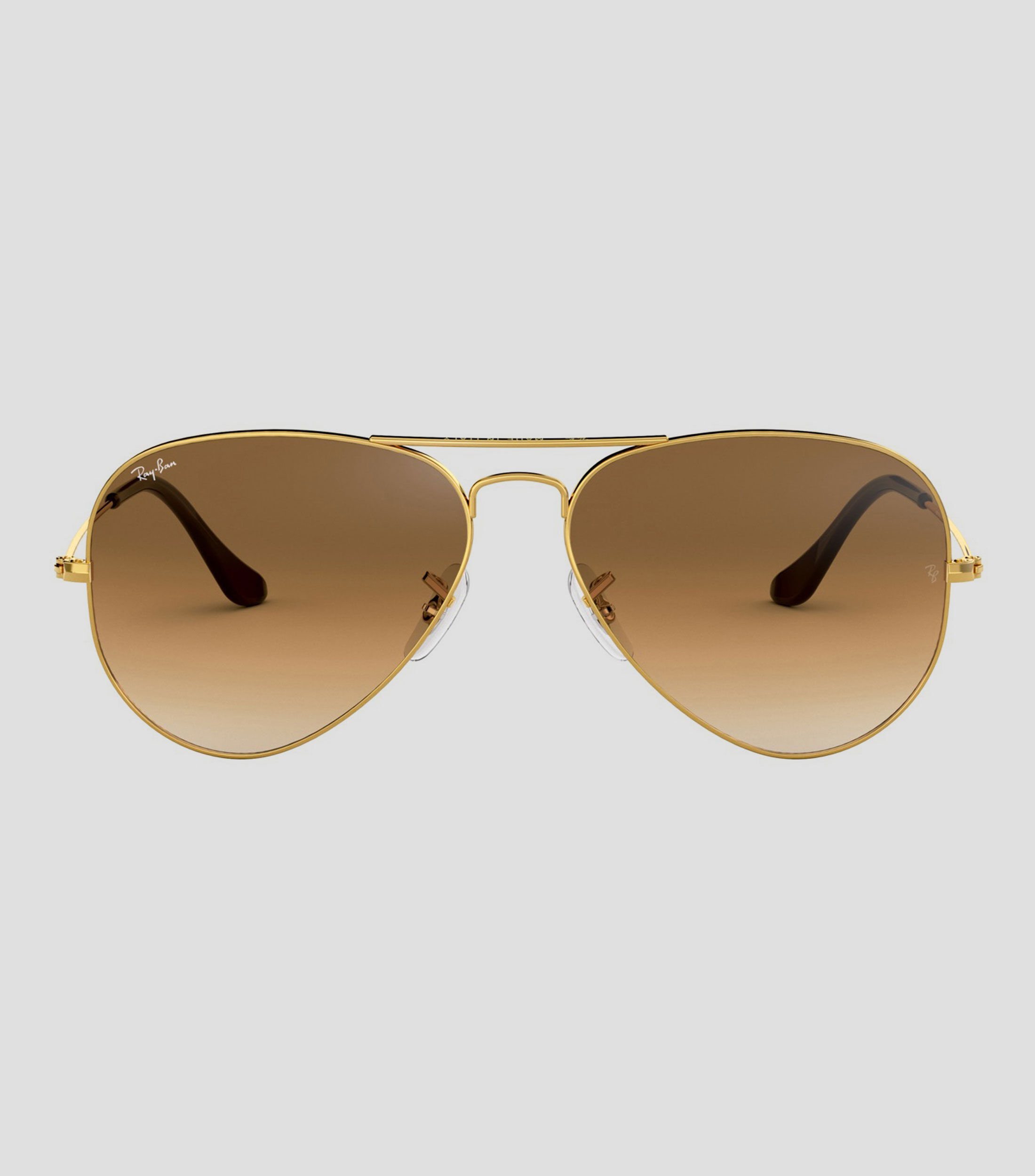 Lentes de sol Aviador Gradient dorados Unisex
