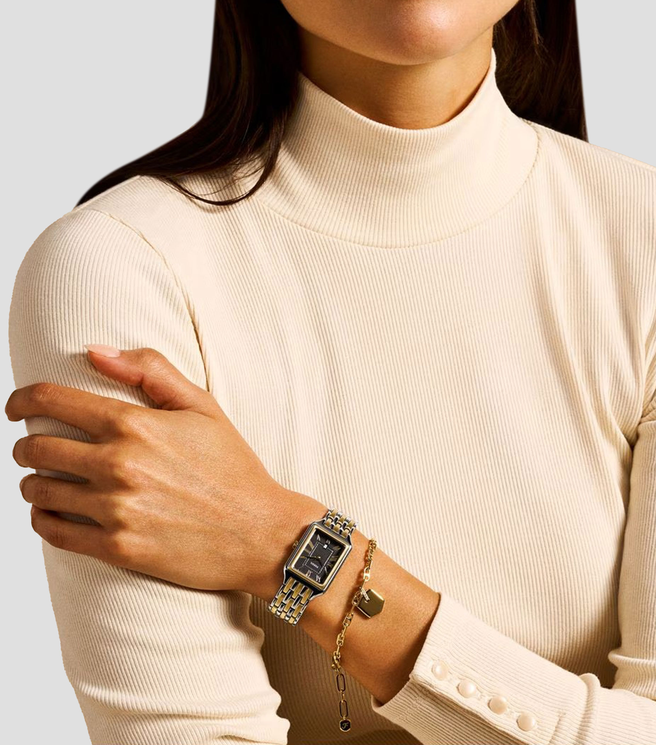 Set de Reloj y Brazalete para Mujer