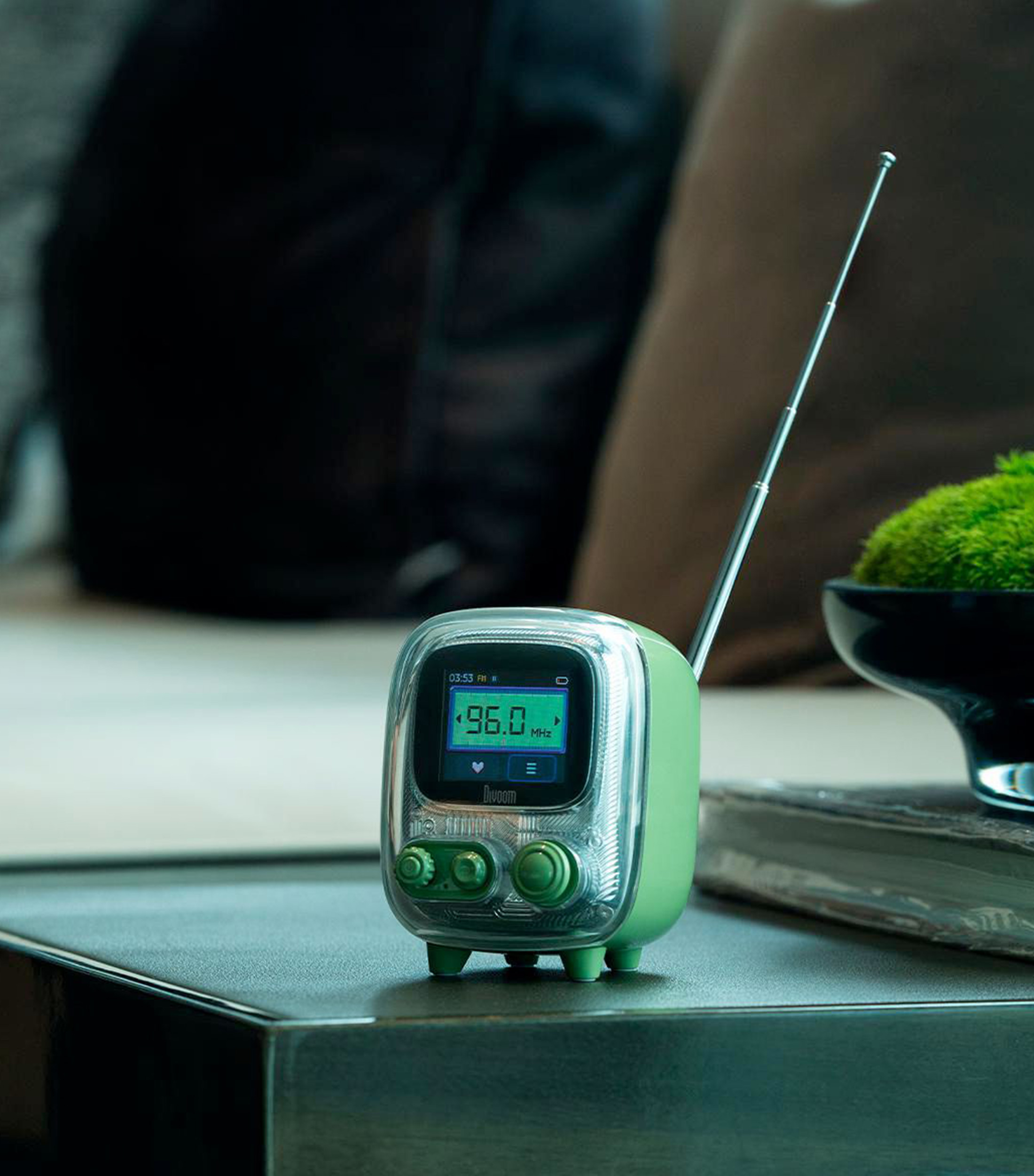 Bocina Portátil Inalámbrica Bluetooth Tiivoo-2 5W Verde