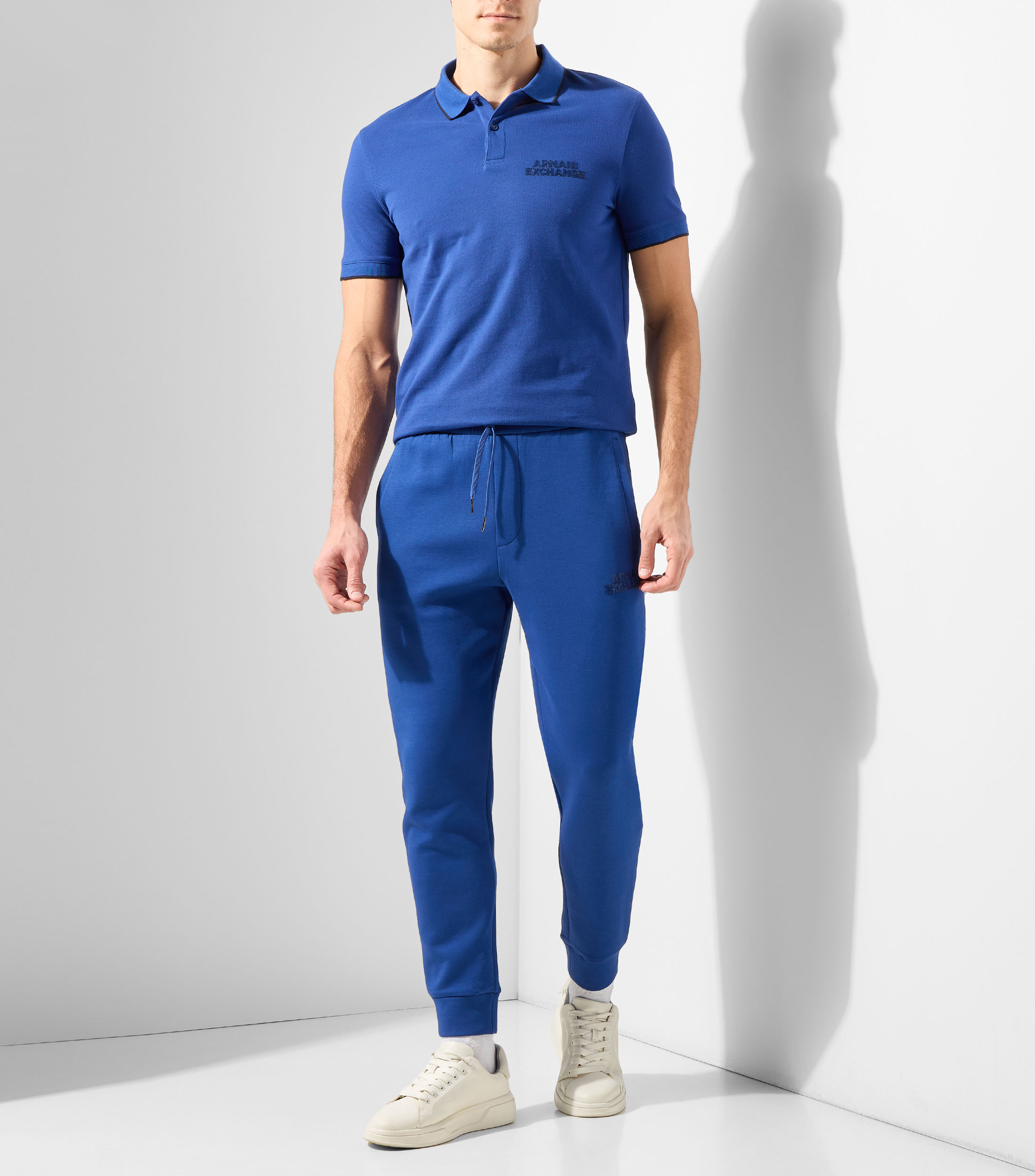 Playera polo manga corta lisa Hombre