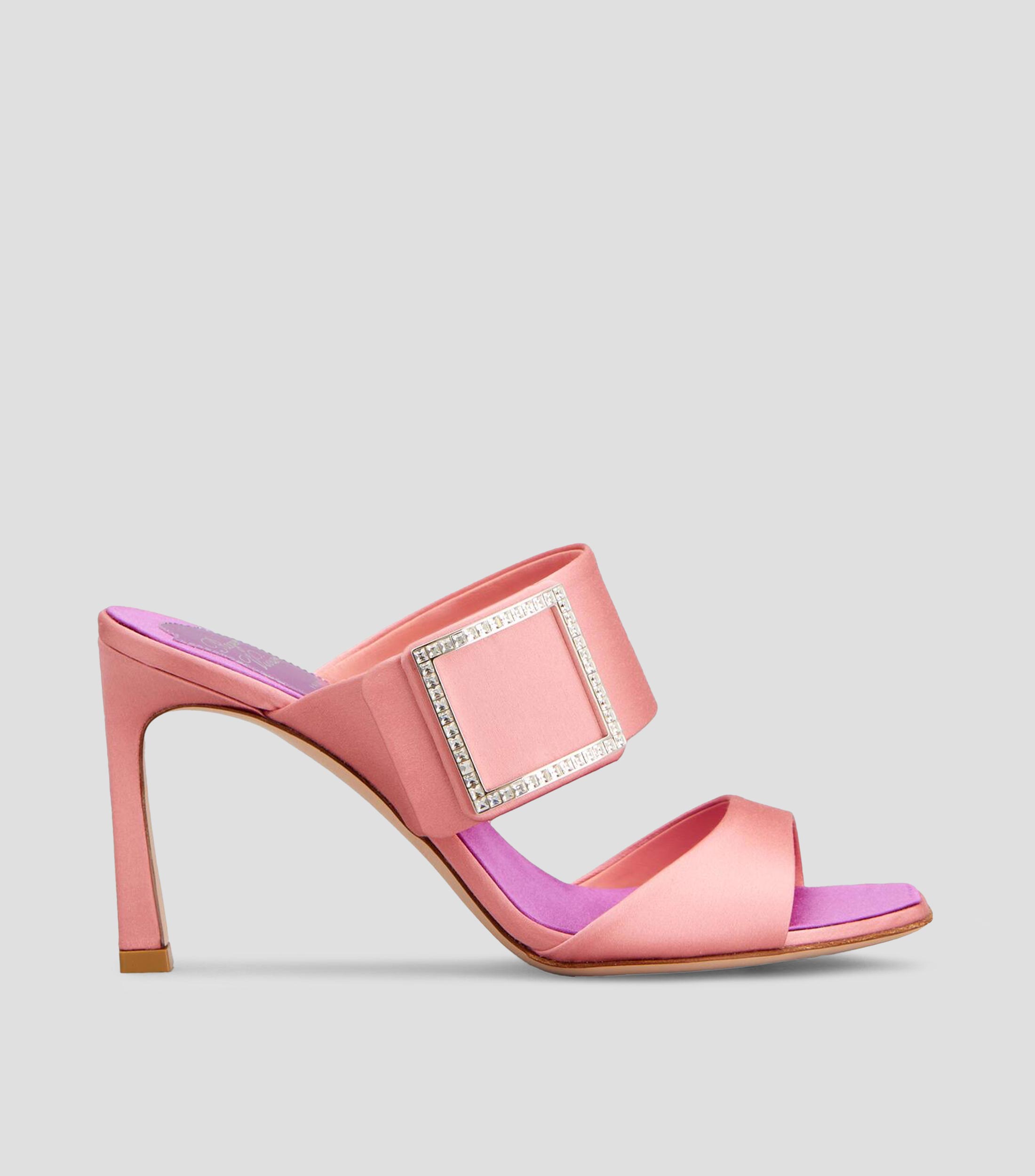 Sandalias con tacón alto de aguja Mujer