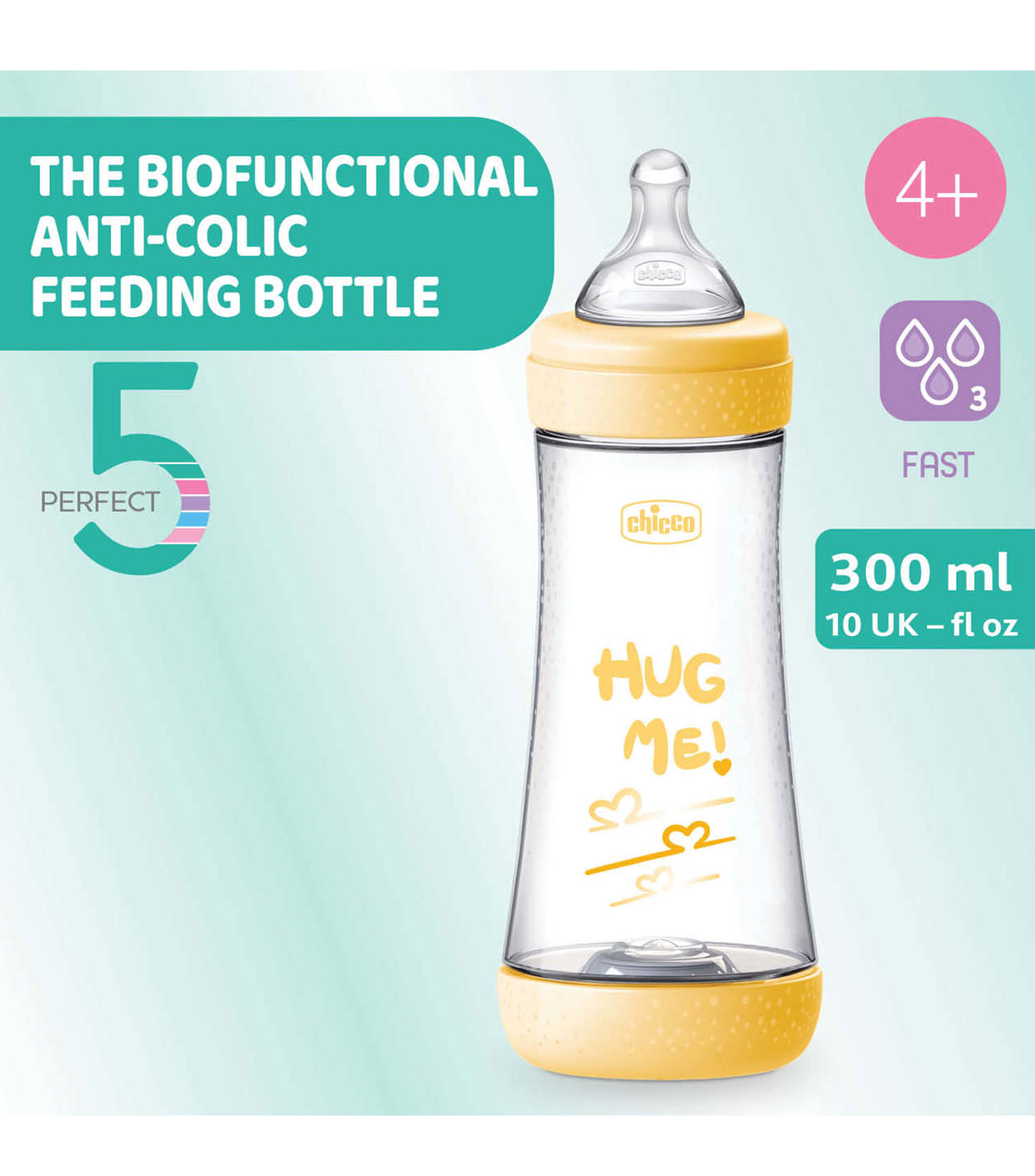 Biberón Perfect 5, 300 ml
