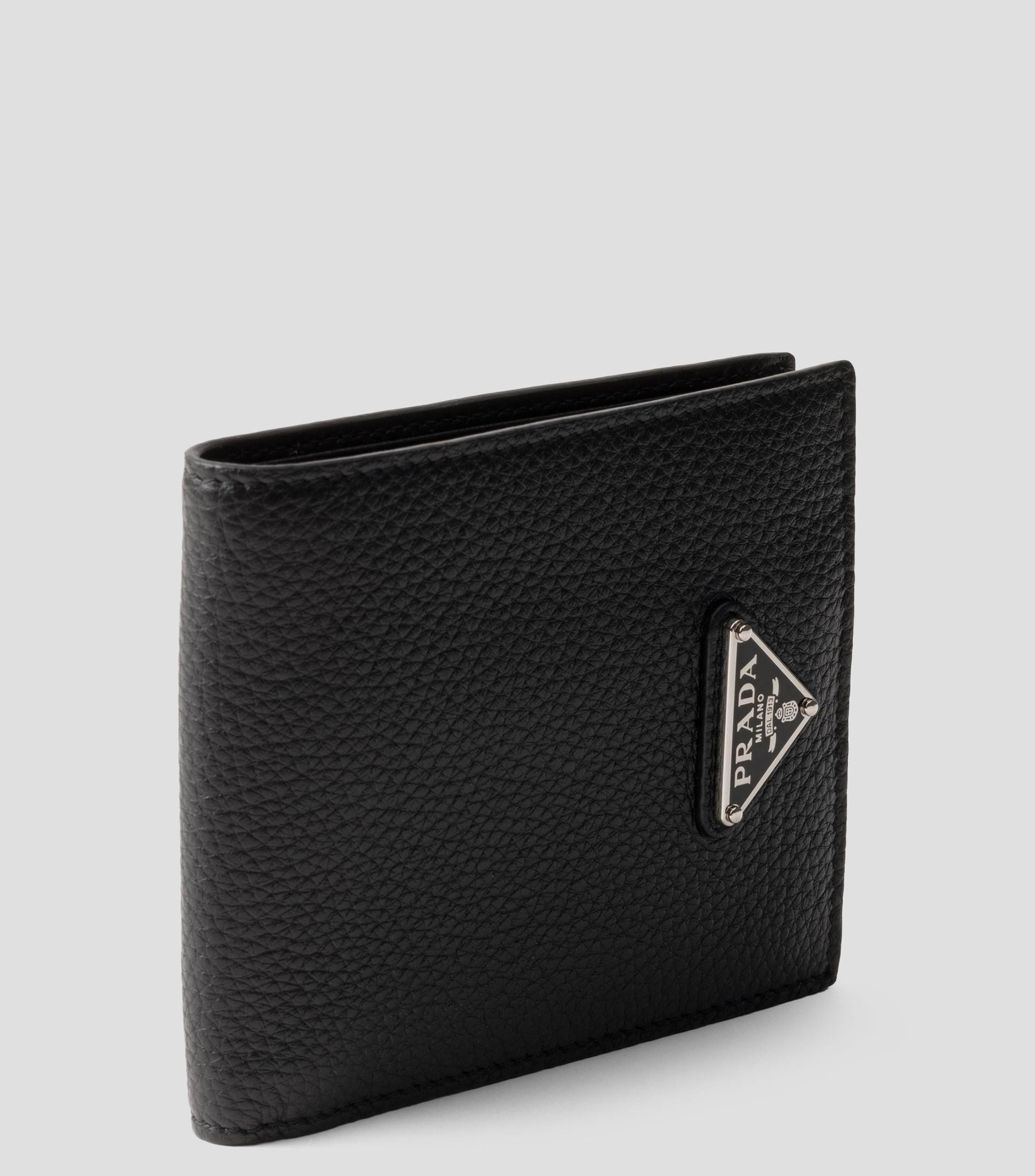 Cartera bifold en piel fantasía Hombre