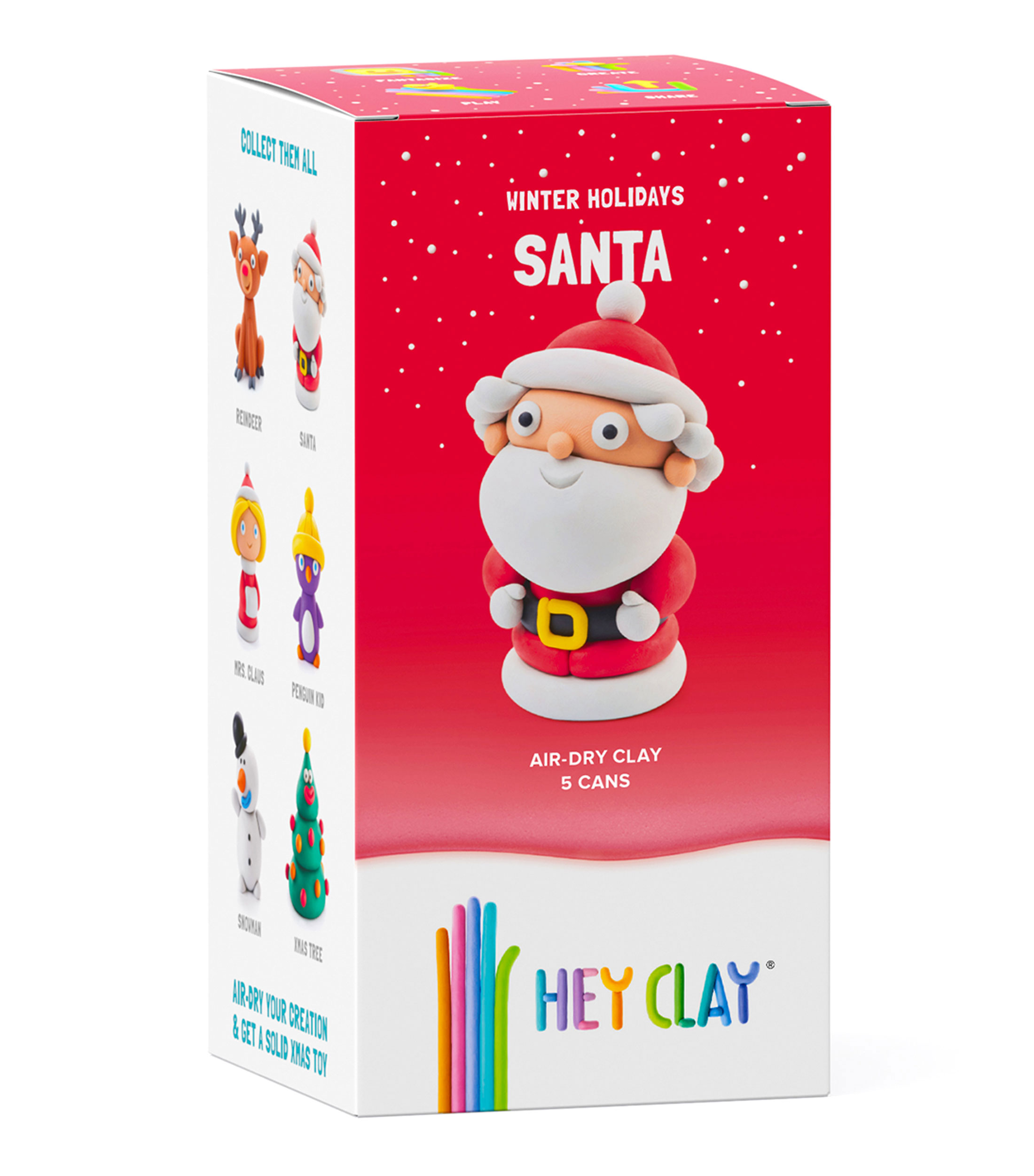 Playset de arcilla Series Seasonal, Santa