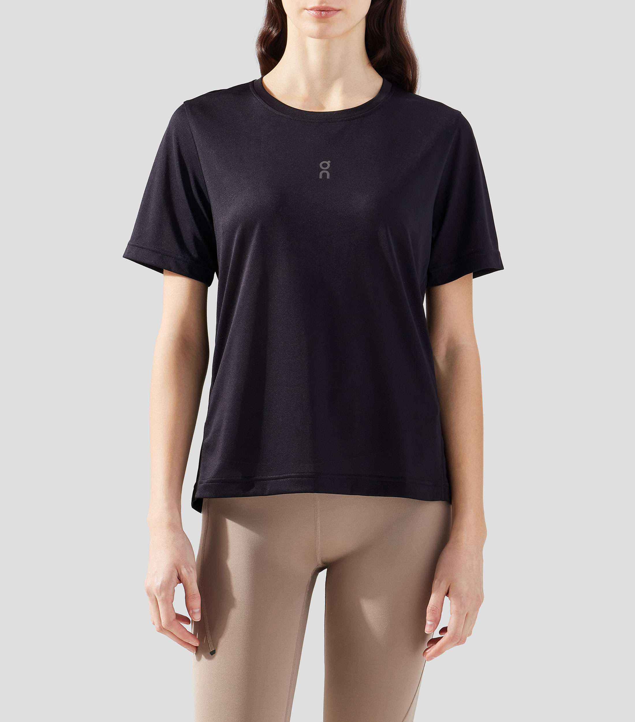 Playera para senderismo lisa Mujer
