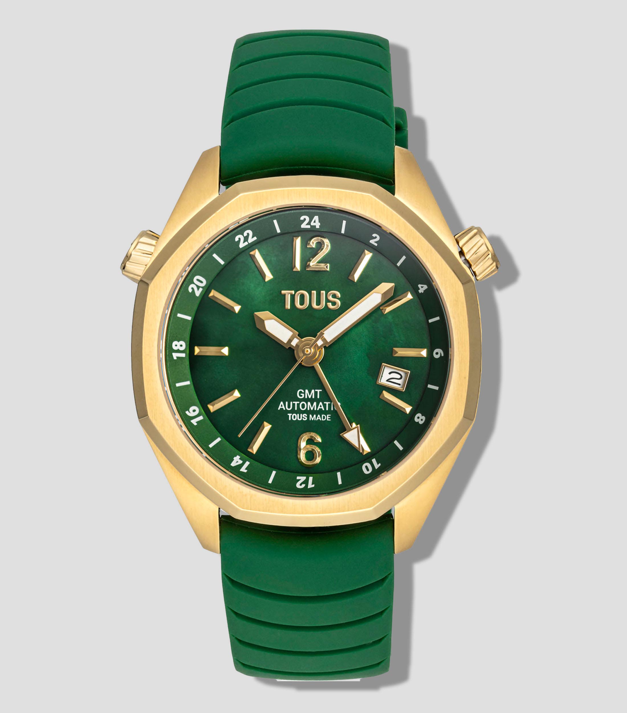 Reloj para Mujer Casual Now dorado, verde