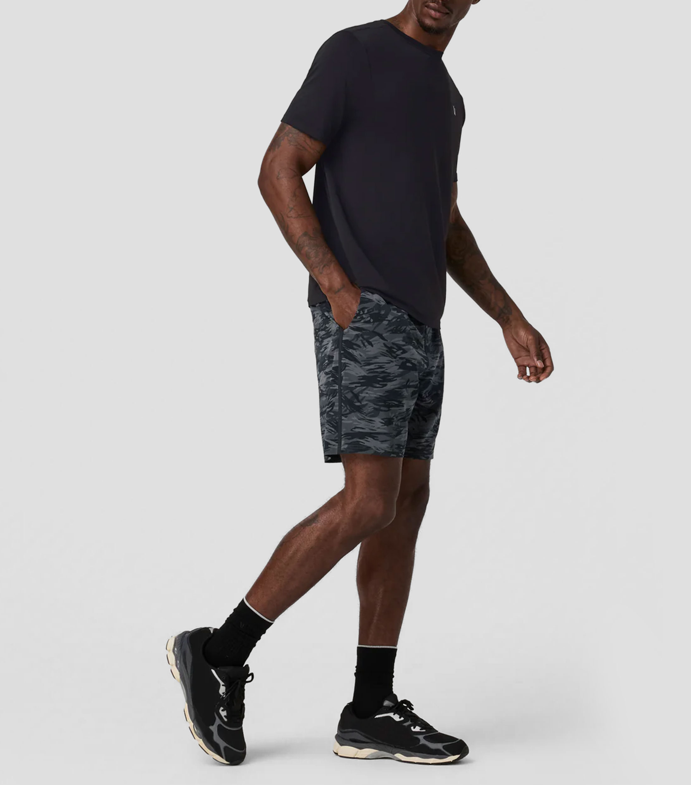 Shor deportivo Banks estampado Hombre