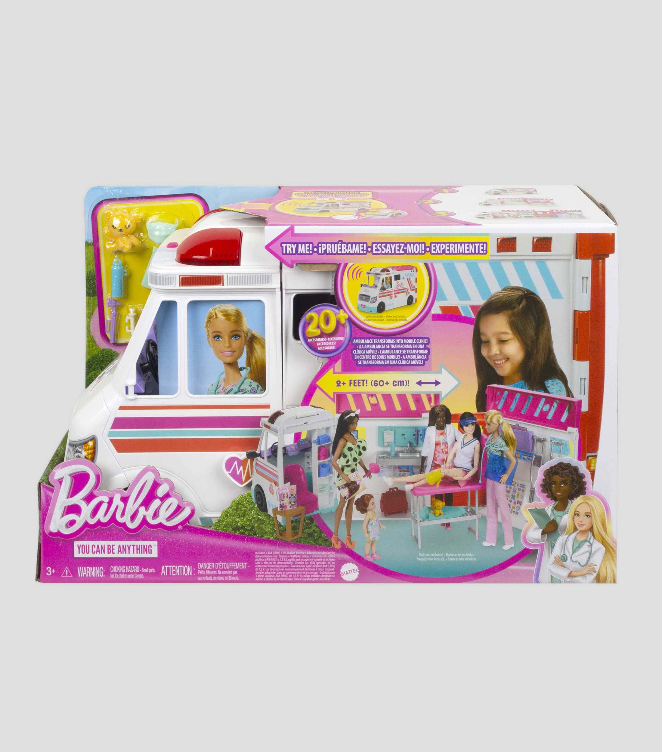 Muñeca Barbie Profesiones: Doctora