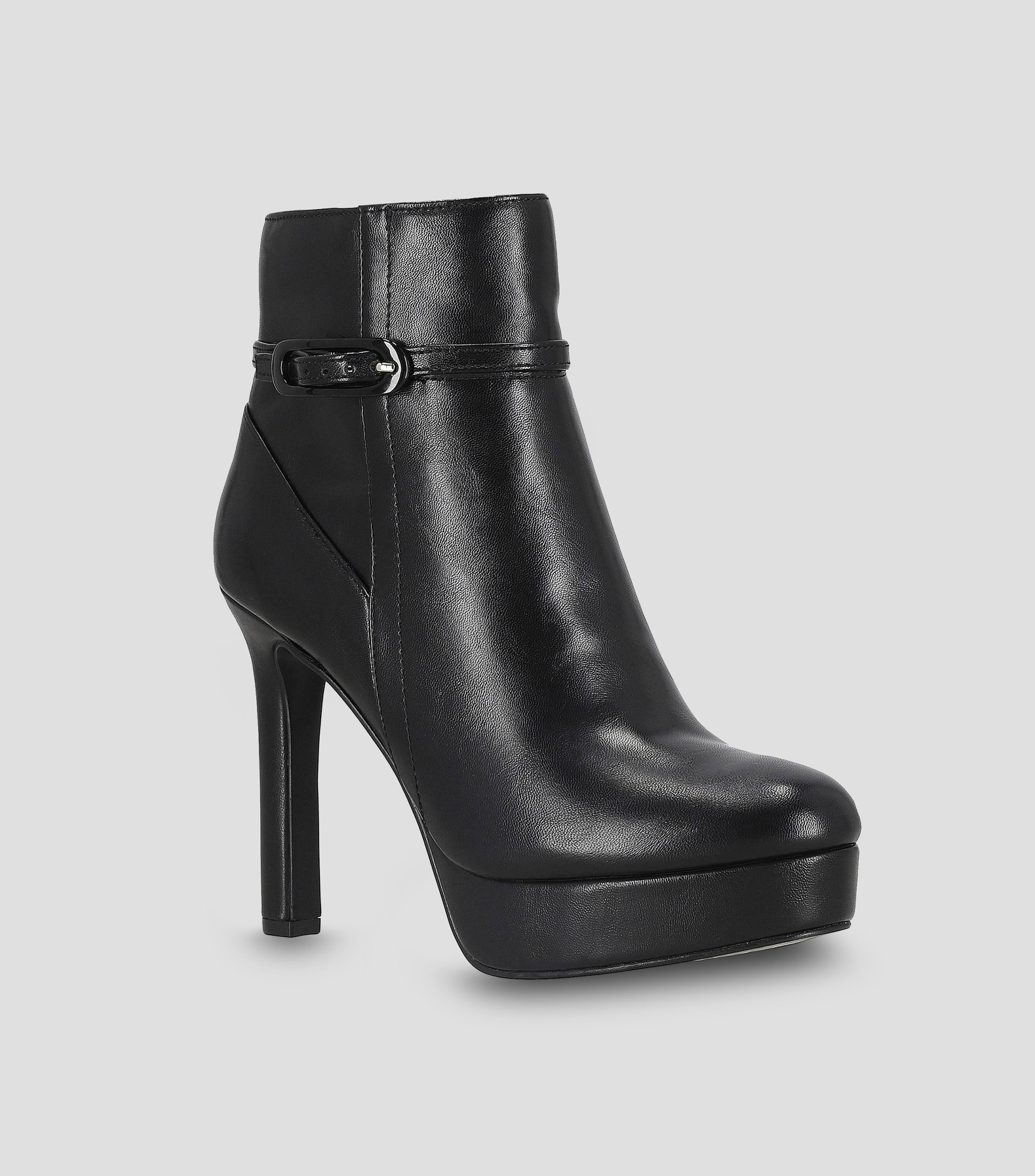 Botines Wenicog con tacón alto delgado lisos Mujer