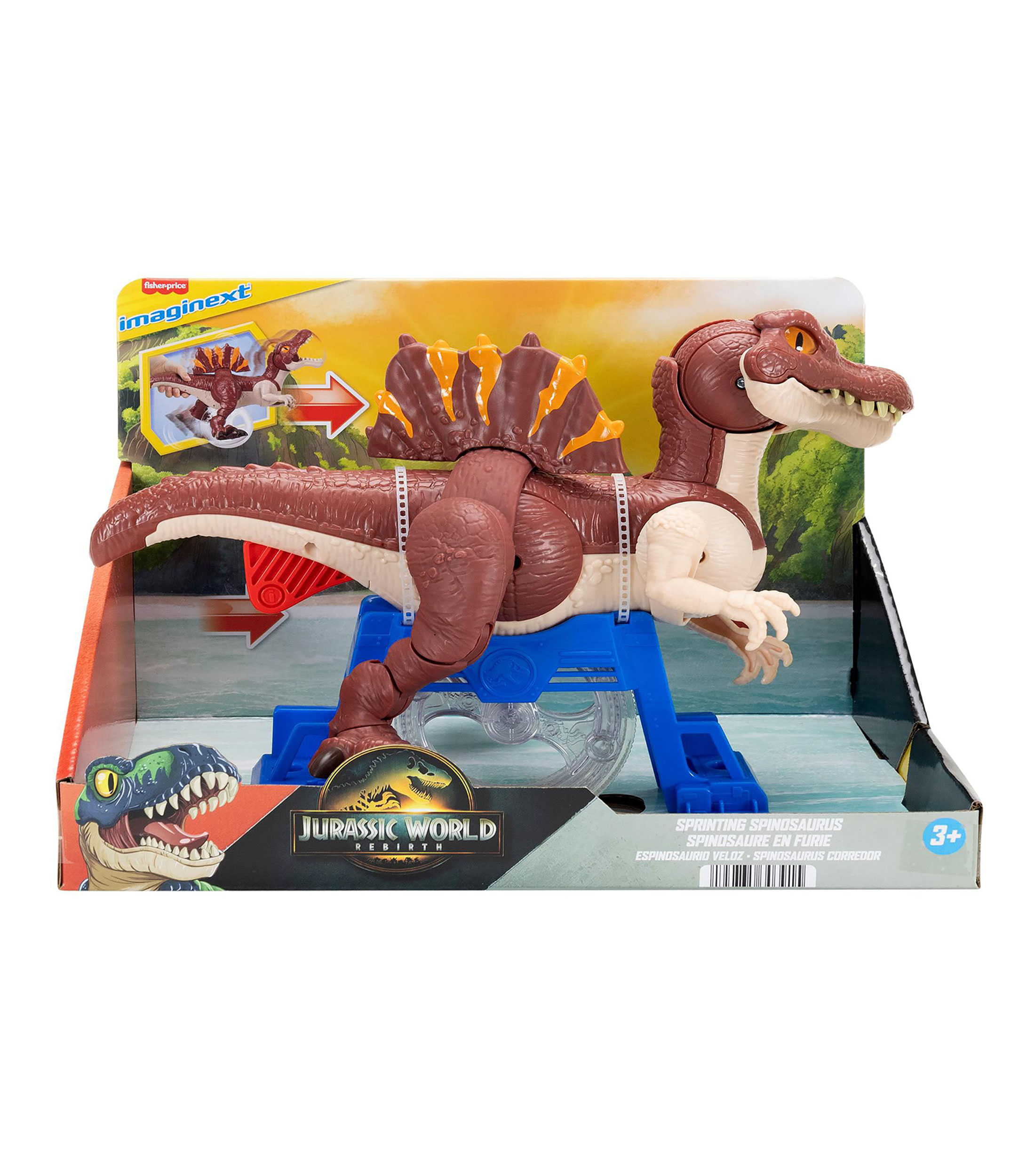 Figura de Accion Espinosaurio Veloz