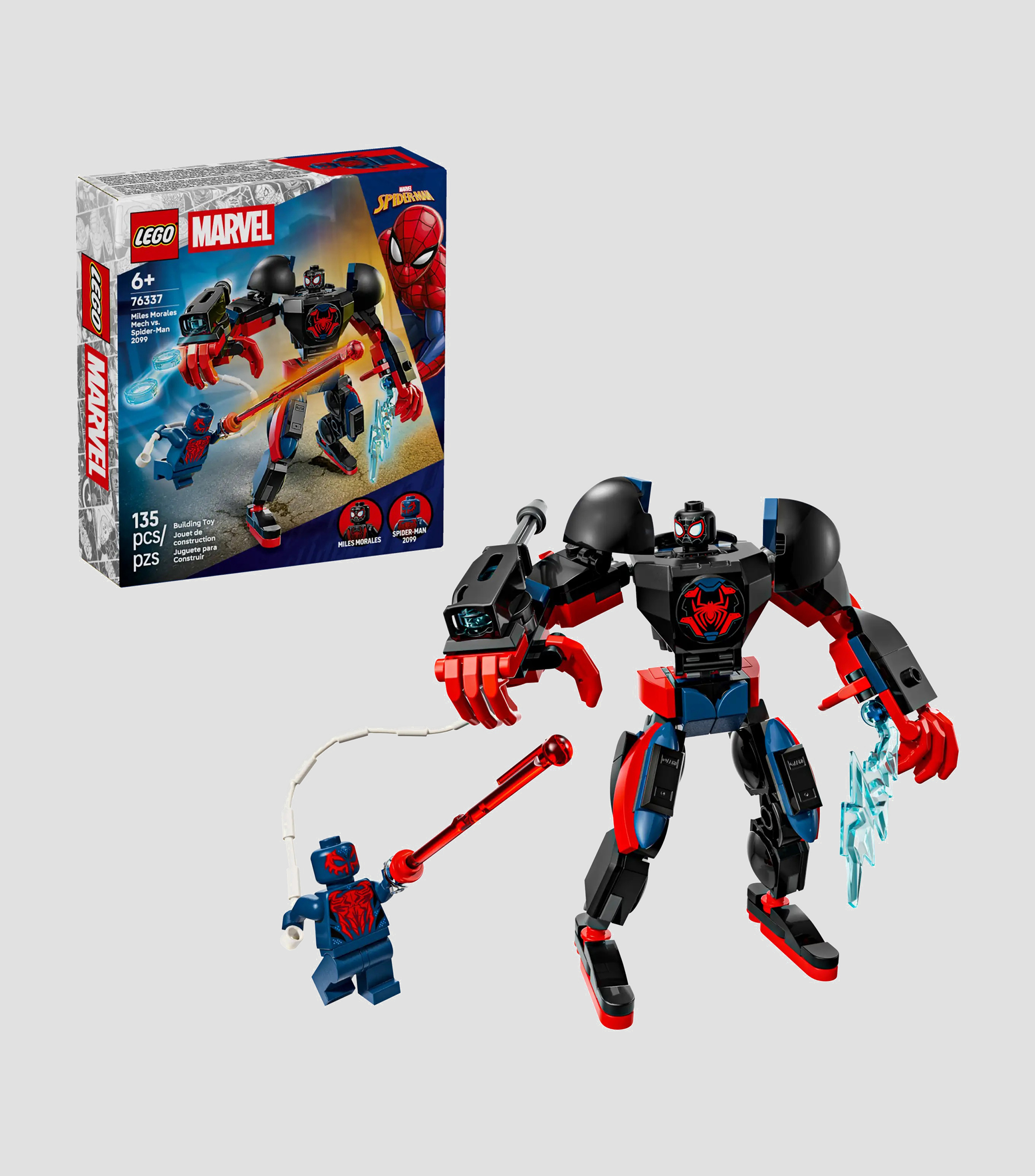 Lego Marvel, Armadura Robótica de Miles Morales vs. Spider-Man 2099