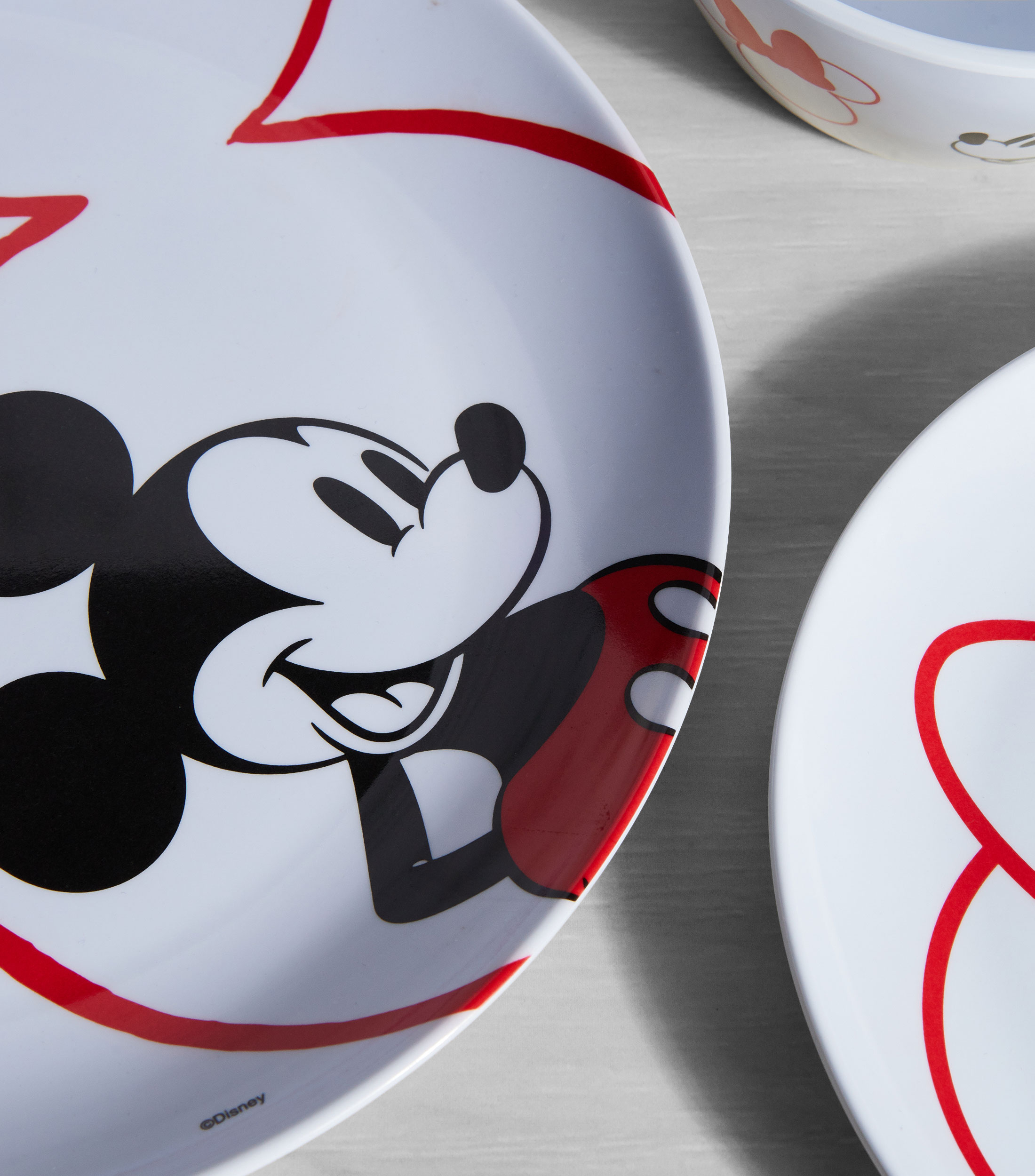 Plato trinche Mickey Mouse