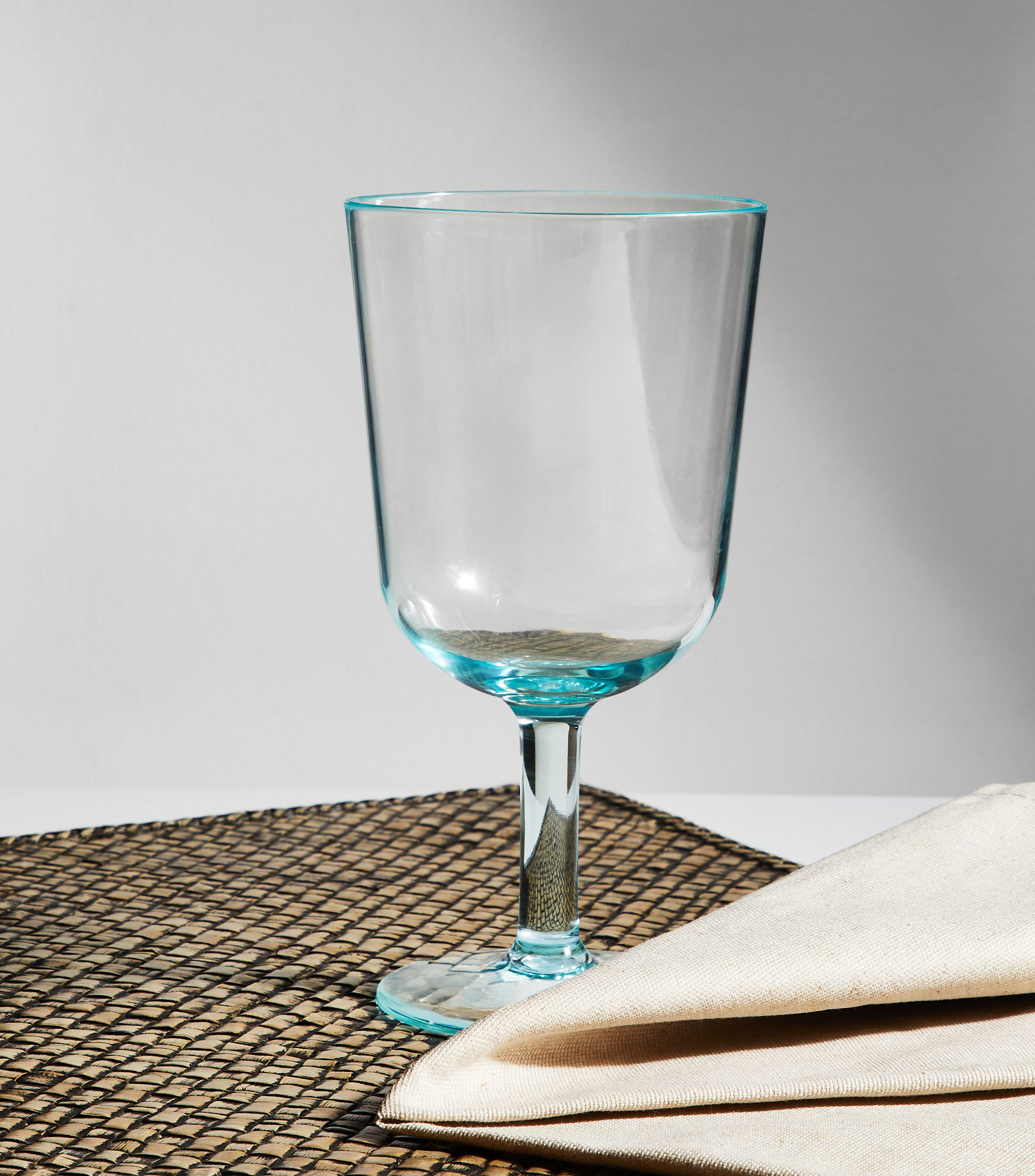 Copa de agua Simple Azul