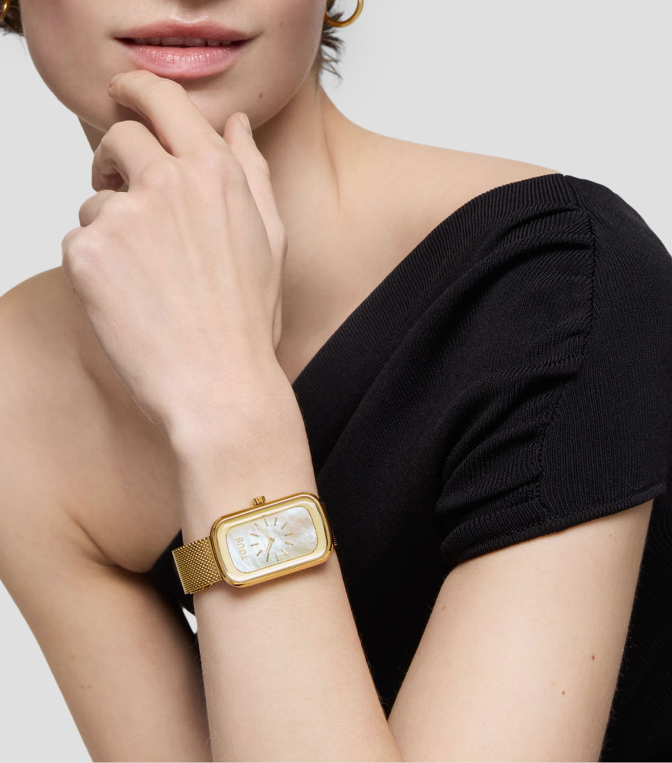 Reloj Unisex T-Band Club Casual, Dorado
