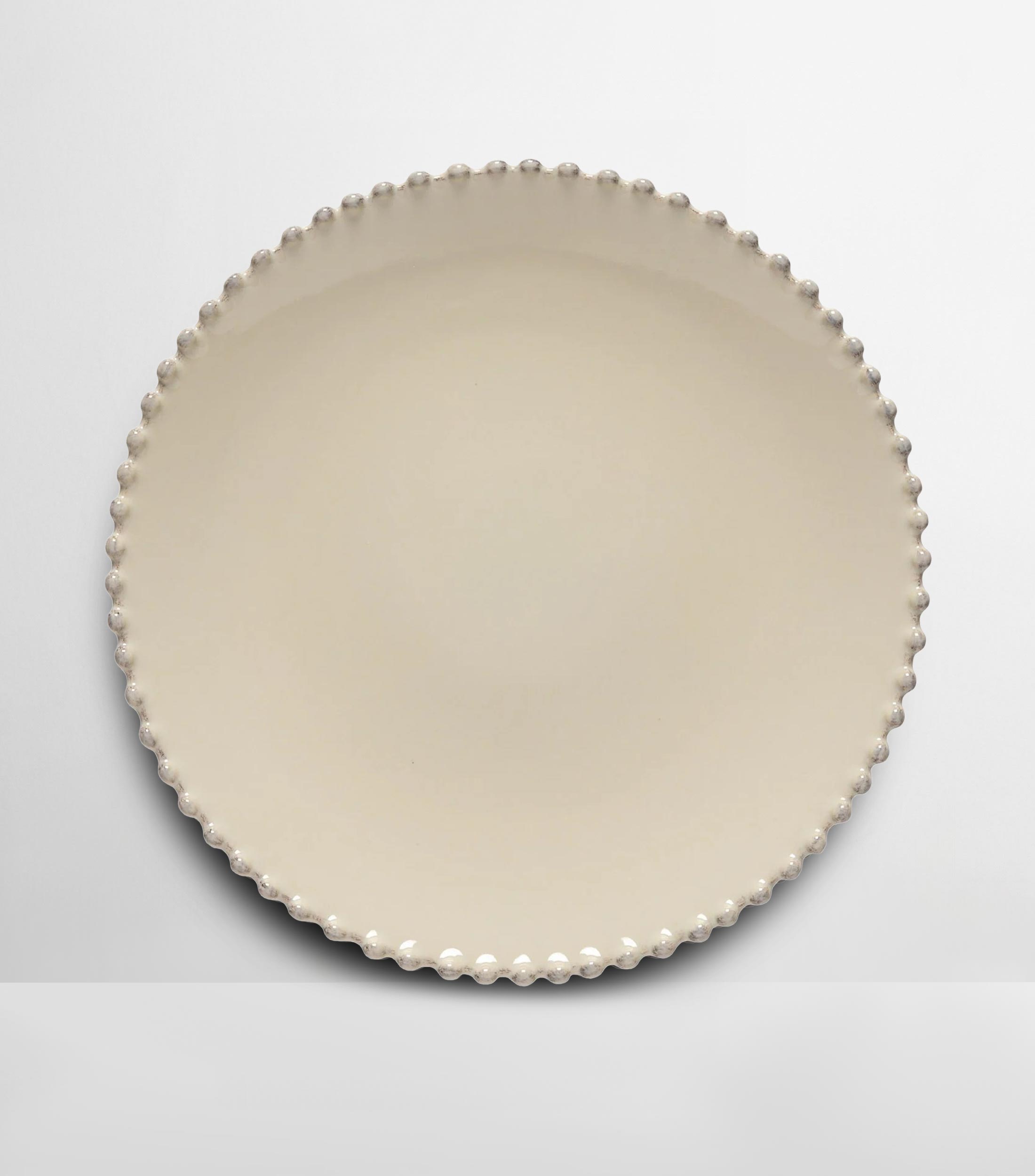 Plato trinche Pearl liso
