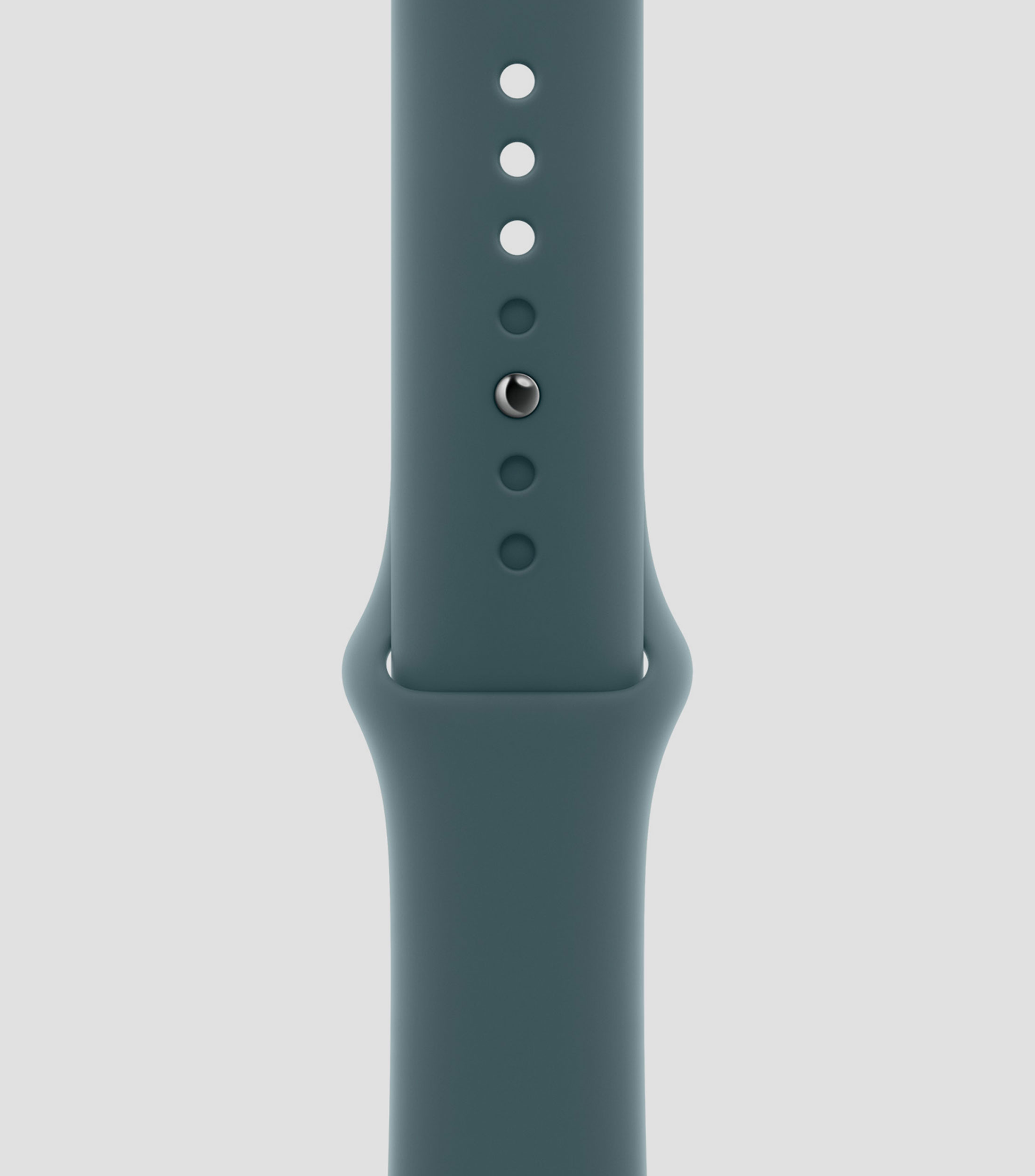 Correa deportiva para Apple Watch con caja de 40 mm Verde
