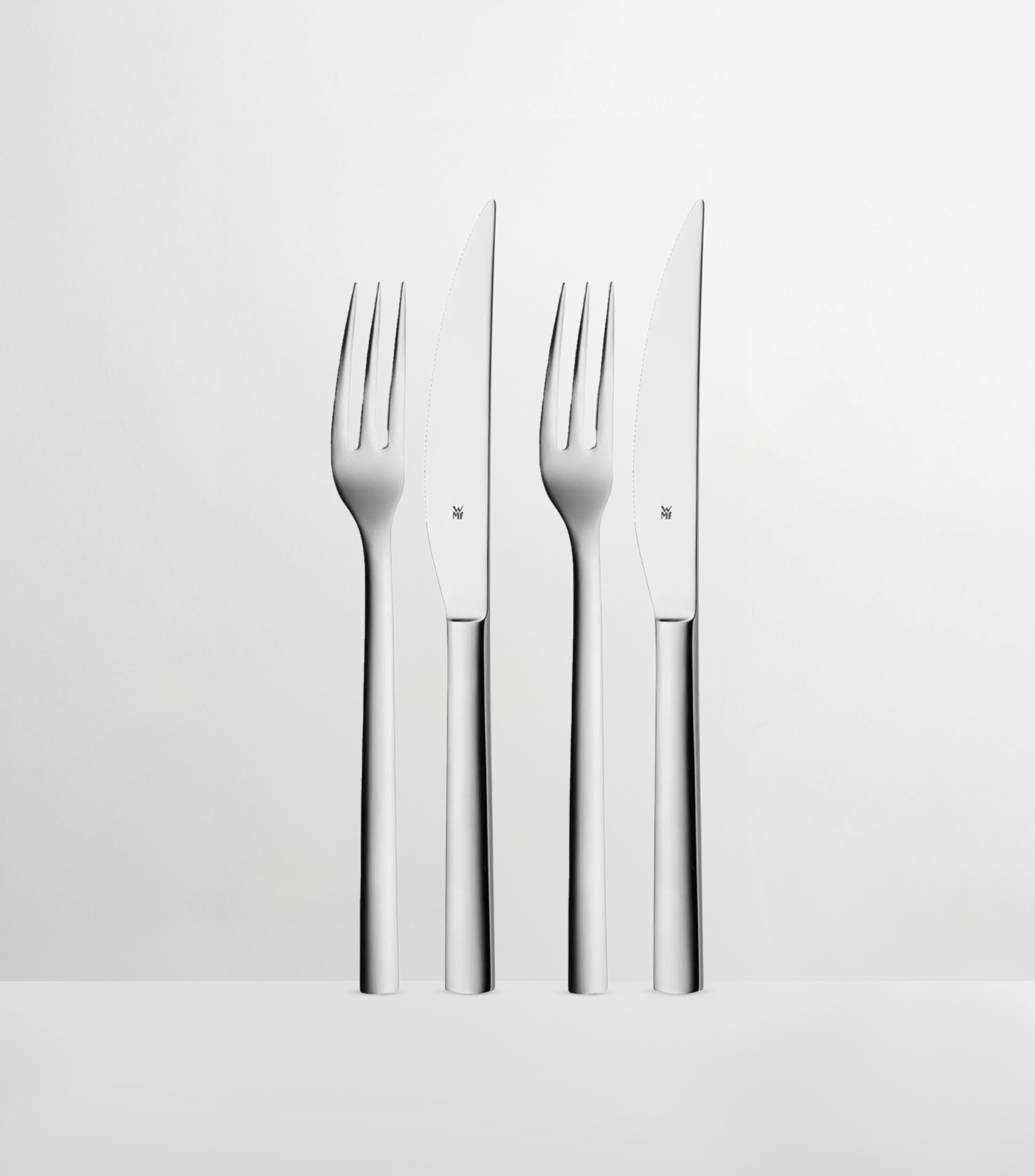 Set 12 Cubiertos para Carne Nuova en acero inoxidable