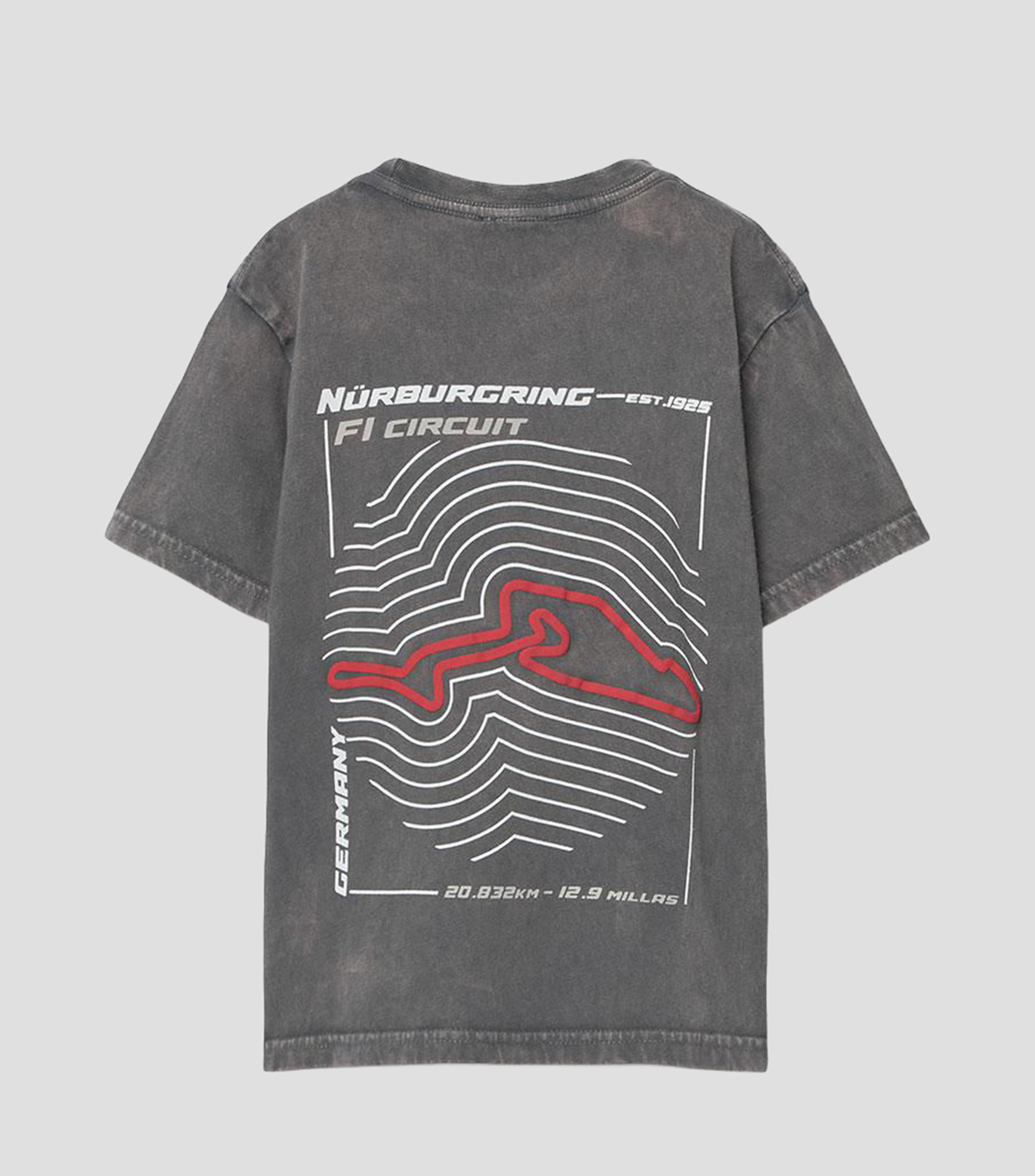 Playera cuello redondo manga corta estampada Niño