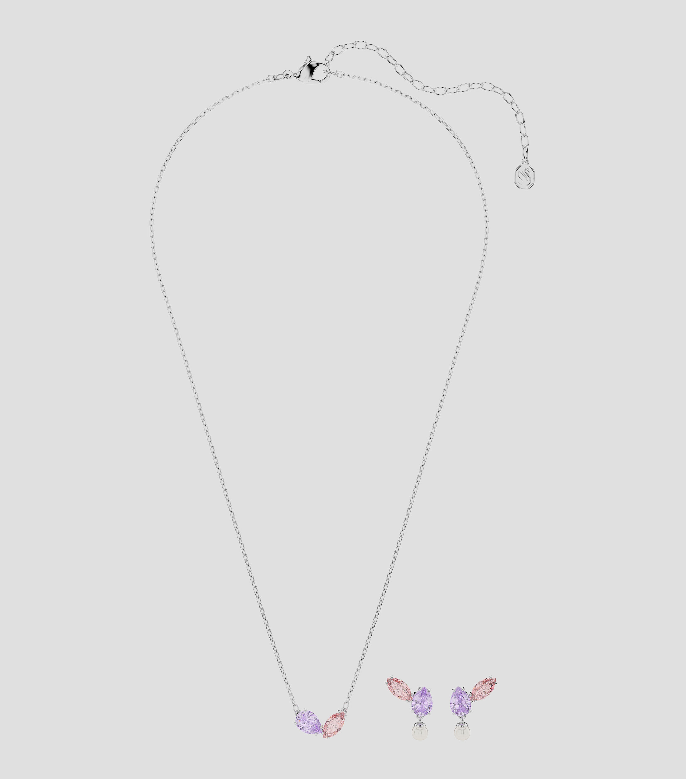 Set de collar y aretes Ariana Grande x Swarovski Mujer