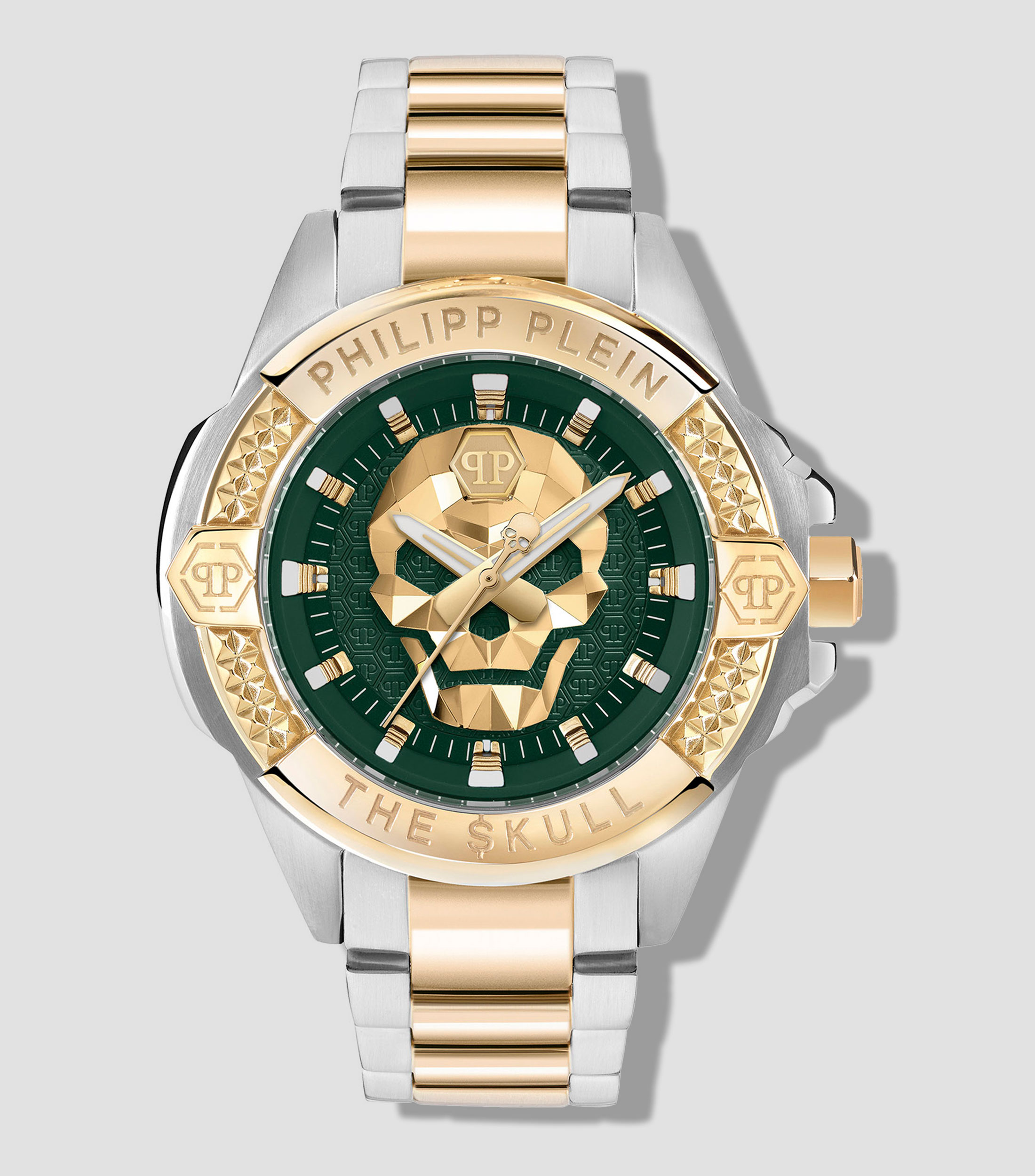 Reloj para Hombre Casual, Dorado, Plateado