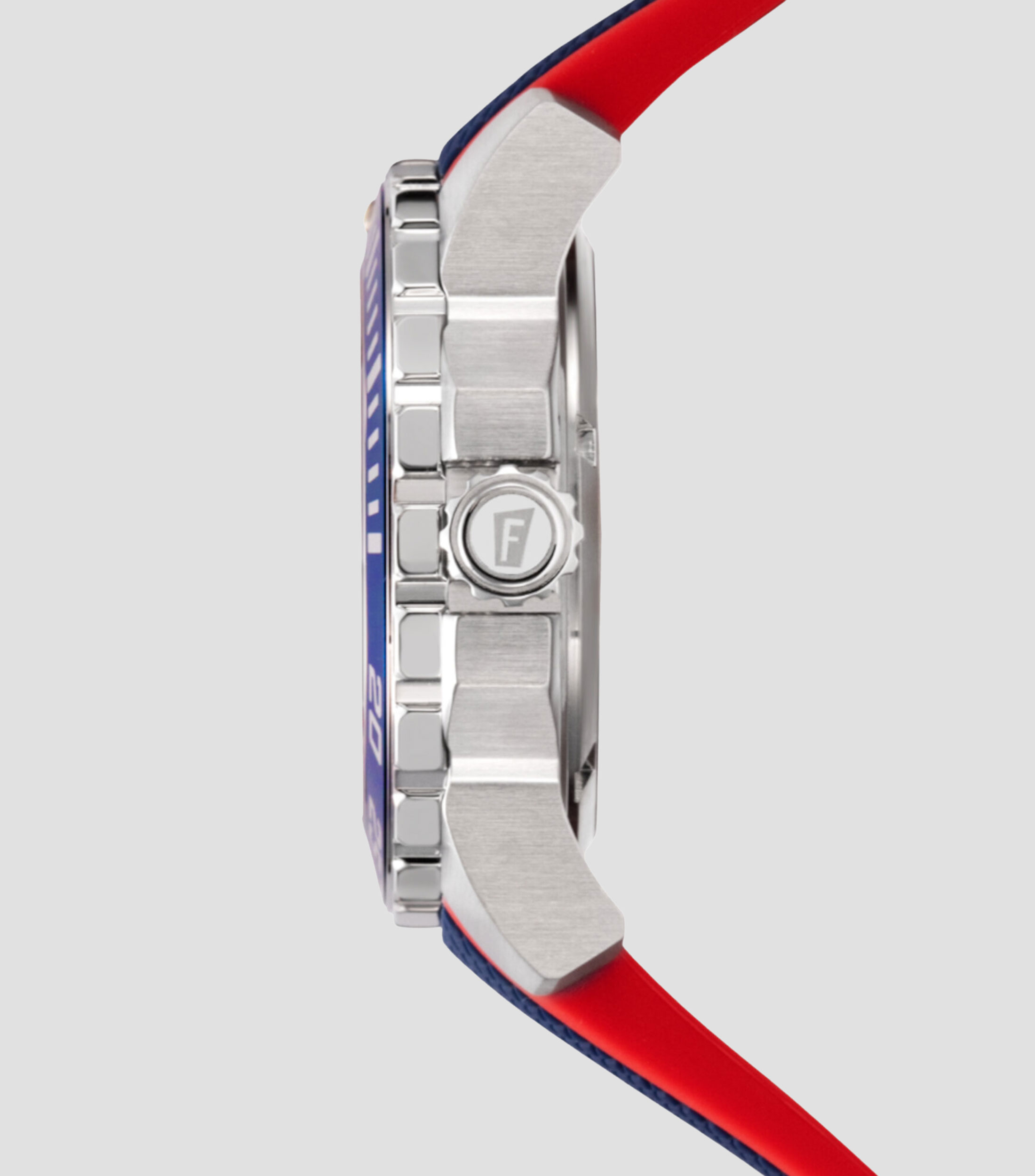 Reloj para Hombre The Originals - Diver Deportivo Plateado, Azul