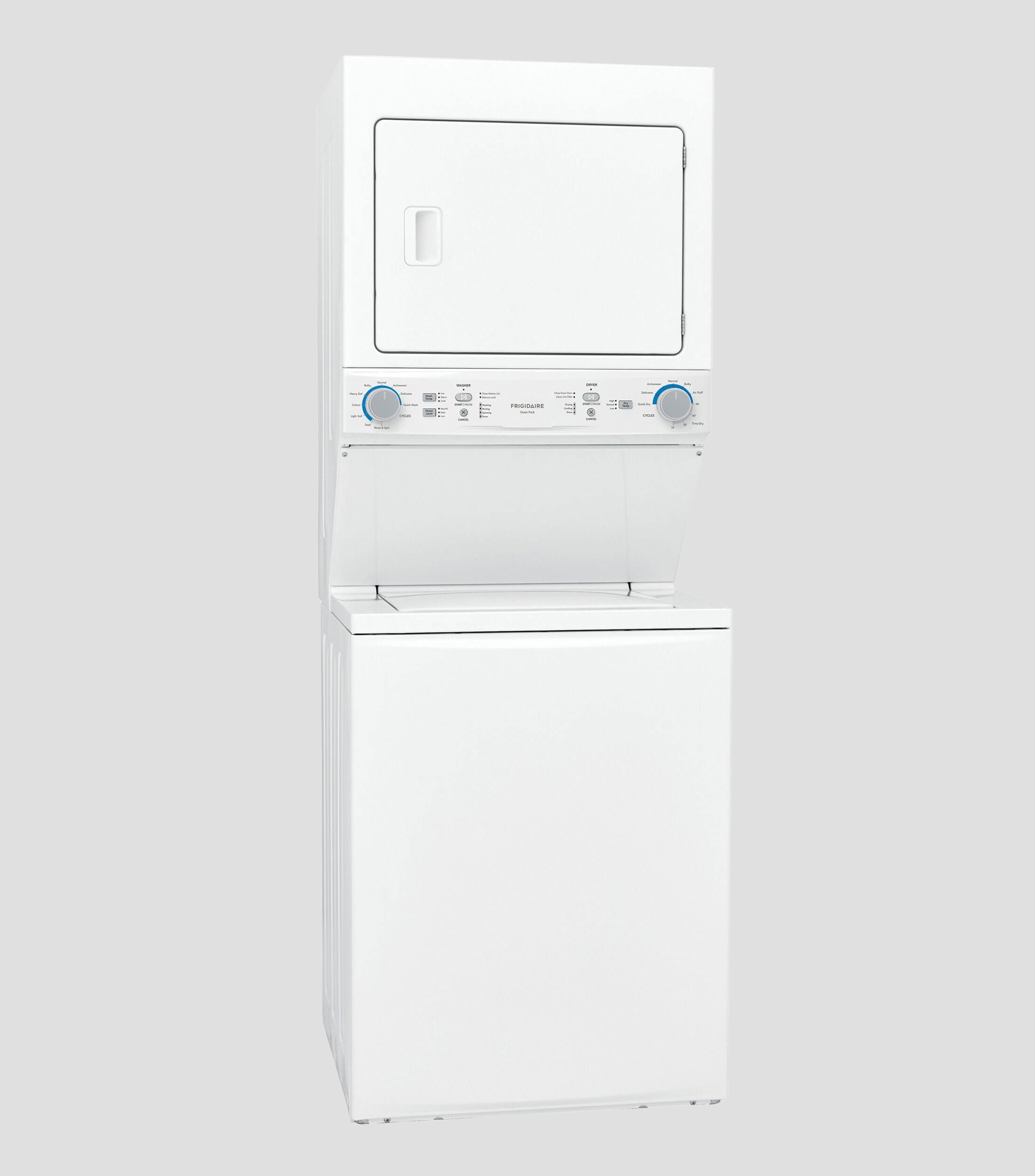 Centro de Lavado a Gas LP o Natural de Carga Superior y Frontal 20 Kg, Blanco
