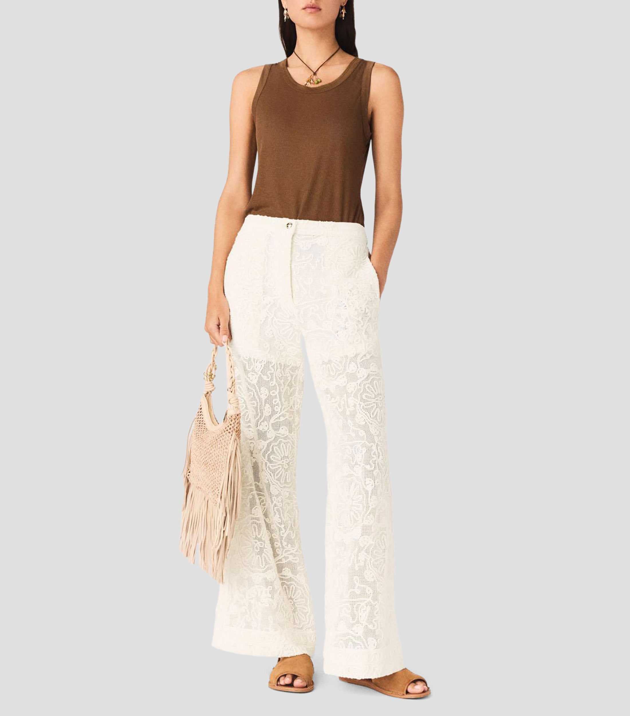 Pantalón casual Paros Mujer
