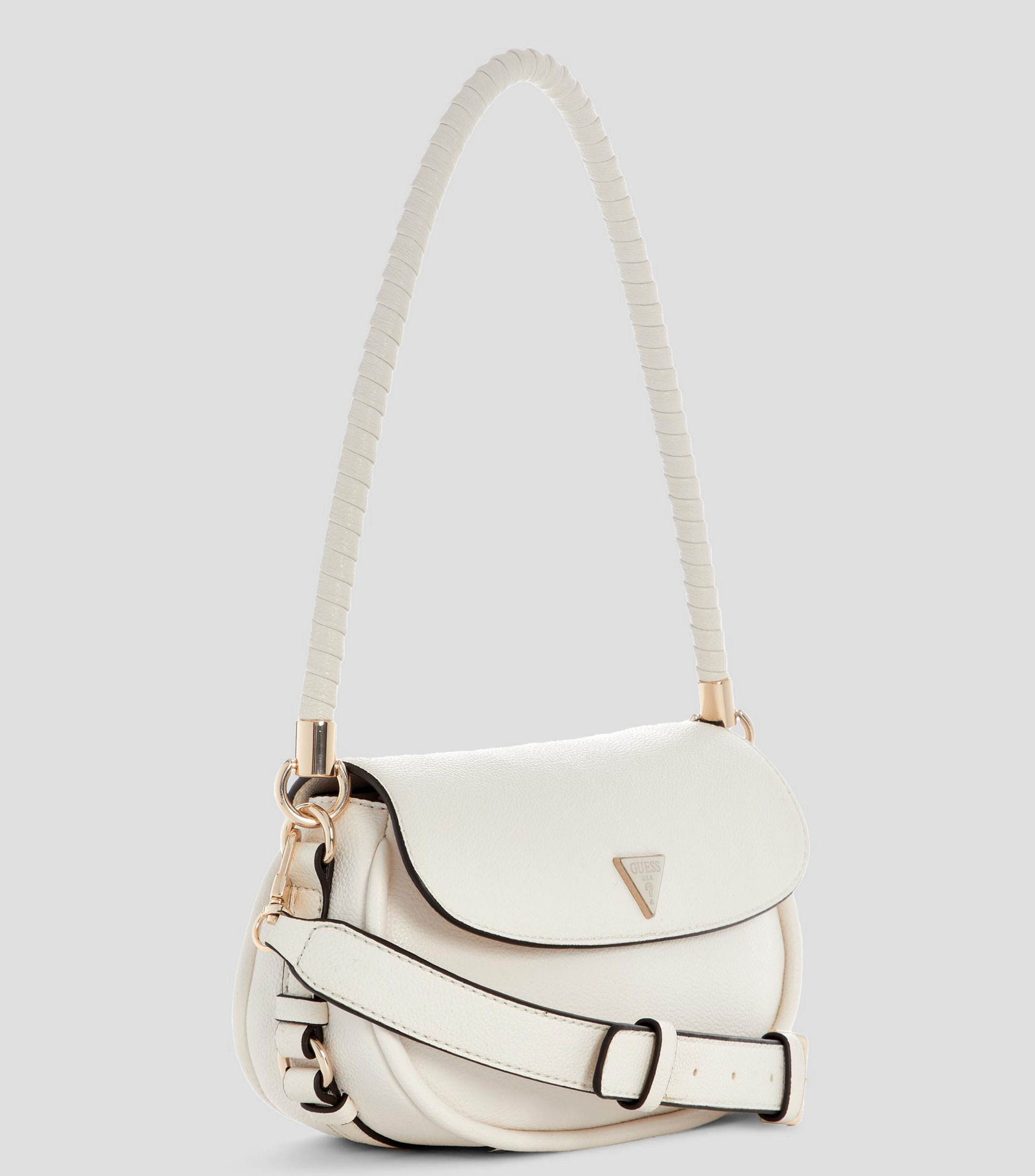 Bolsa shoulder blanca Danya lisa Mujer