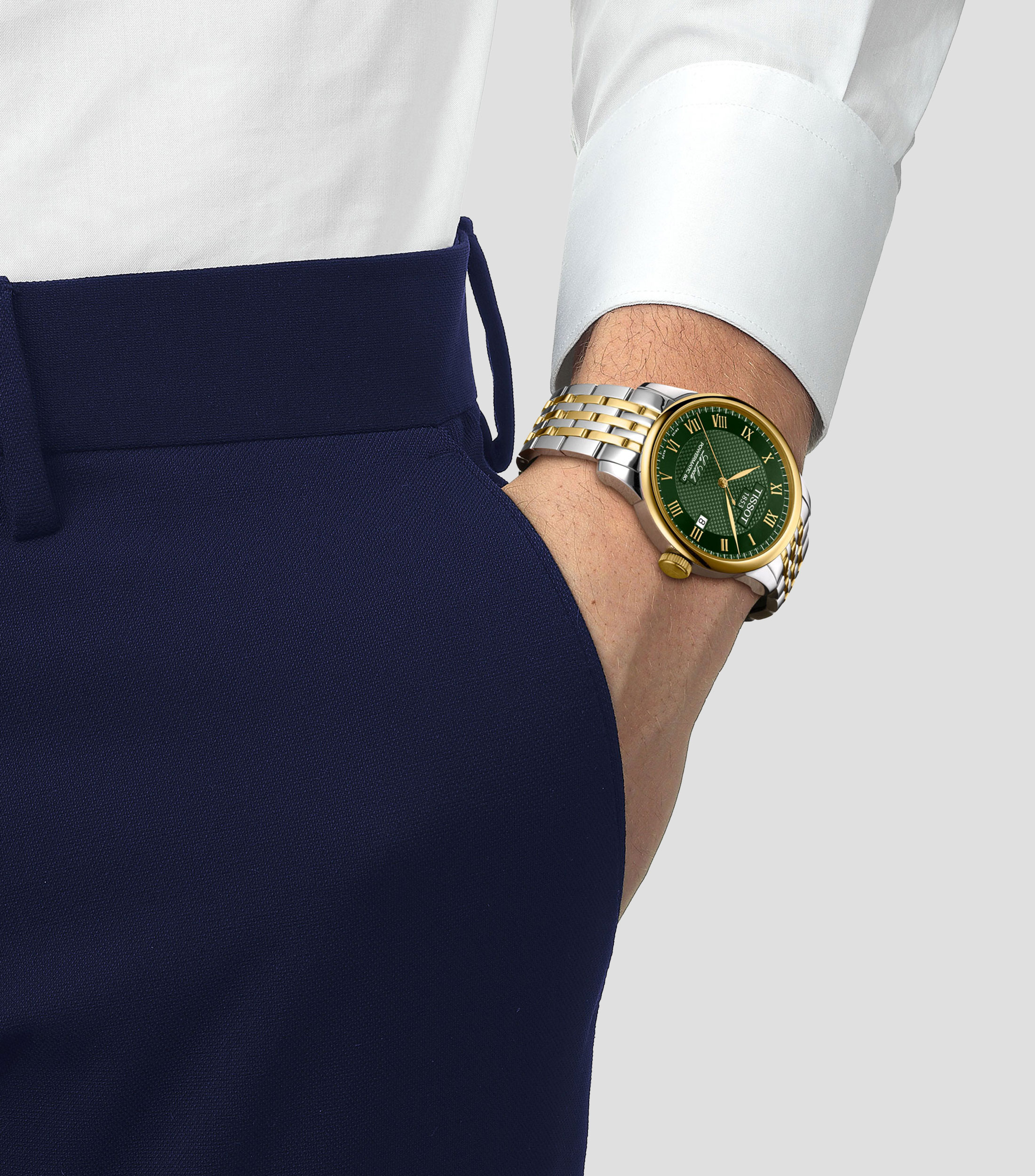Reloj para hombre Le Locle casual, plateado