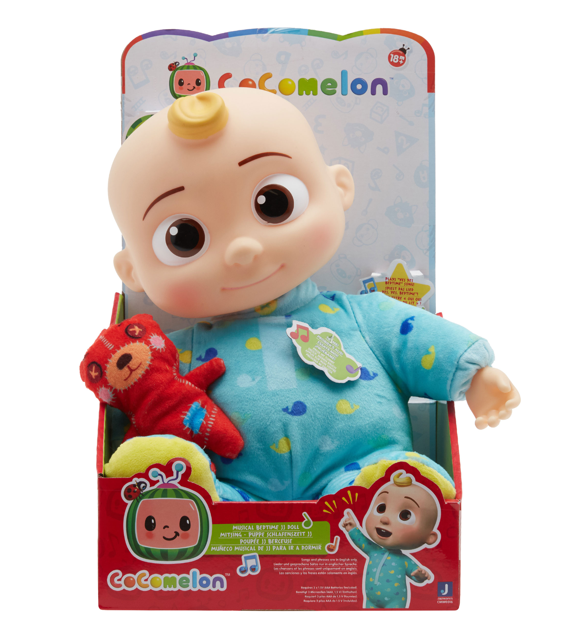 Muñeco musical de Cocomelon - JJ para dormir