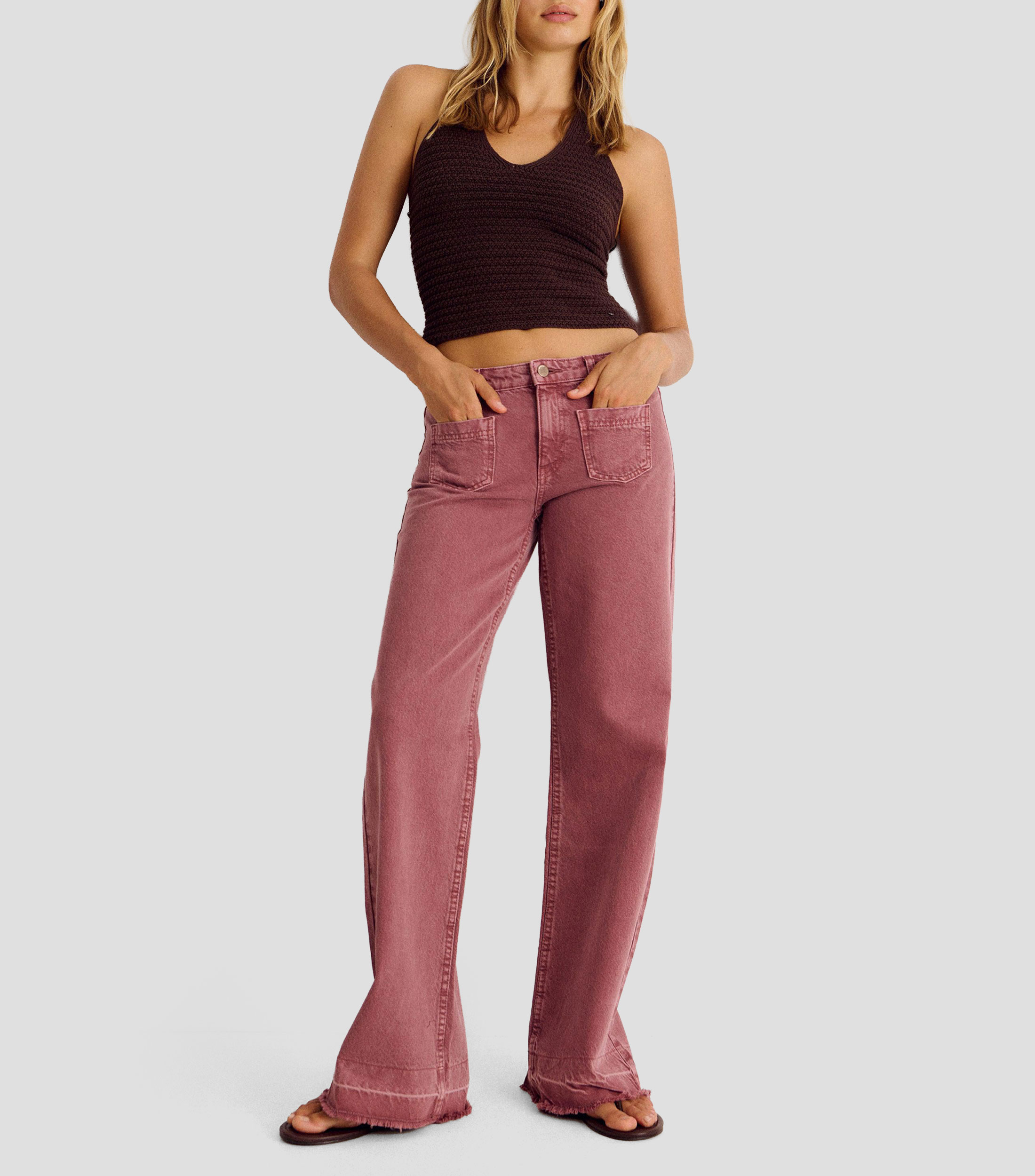 Jeans Straight Mujer
