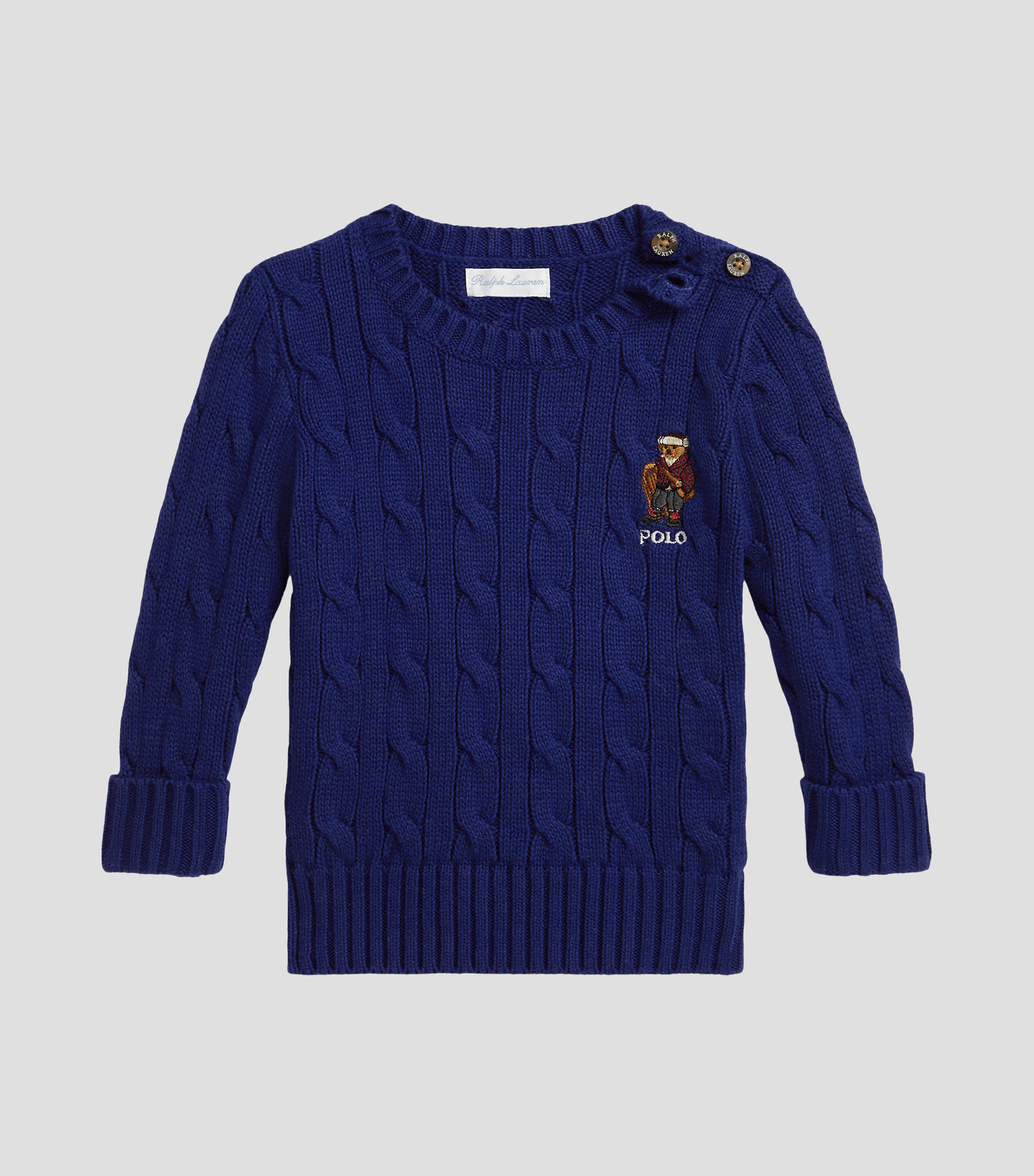 Suéter cuello redondo Bebé