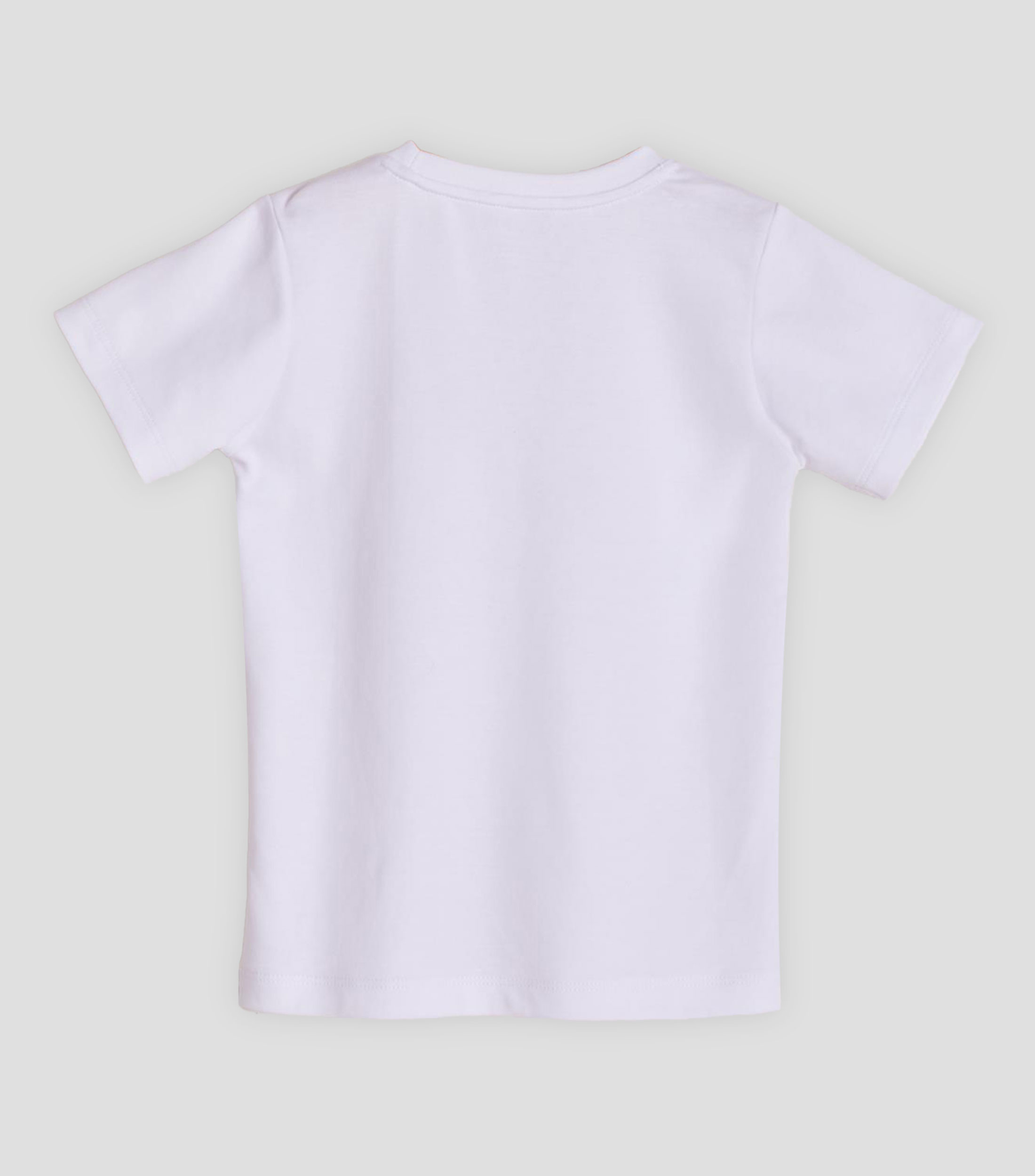Playera lisa de manga corta Bebé