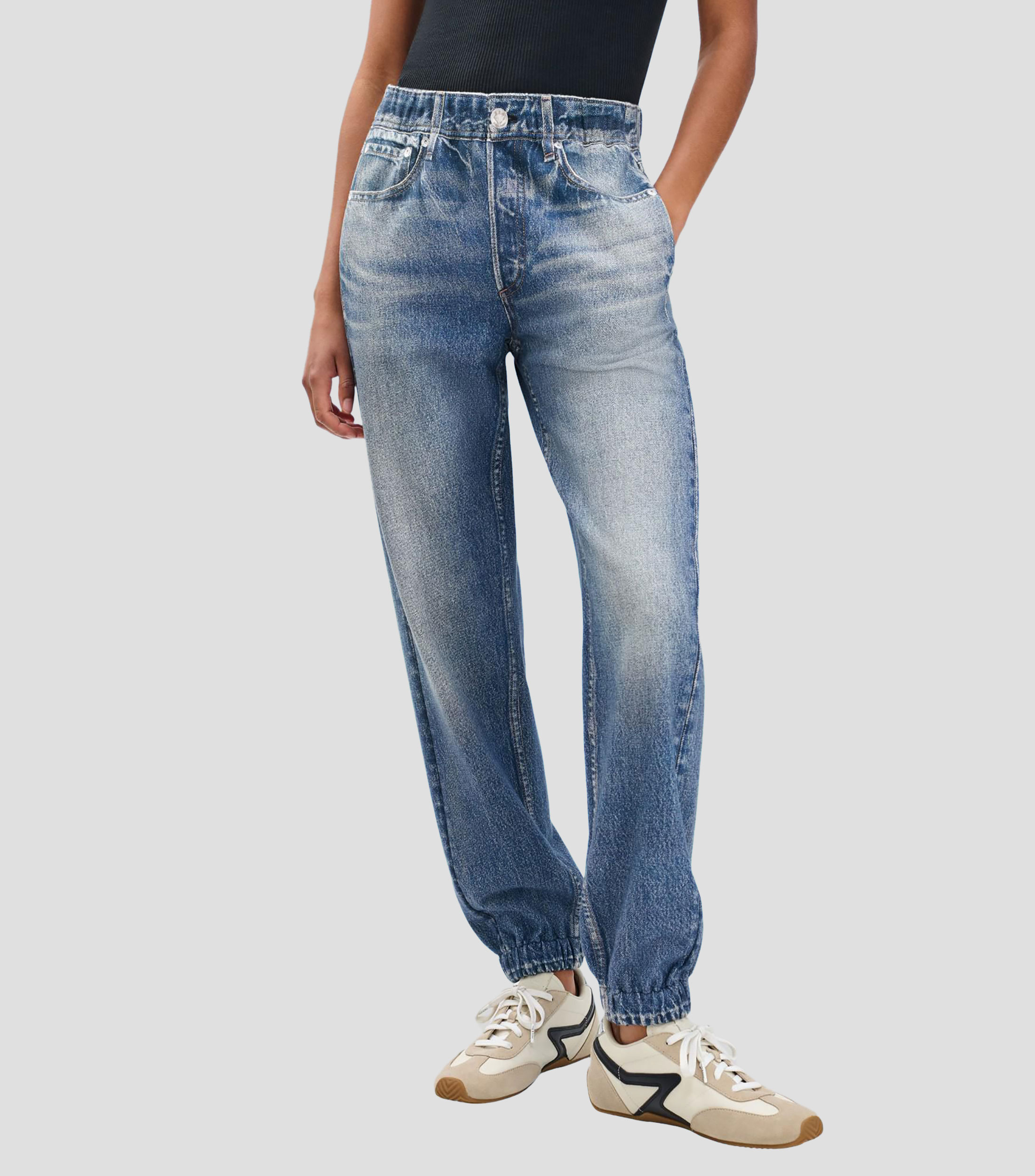 Jeans jogger Mujer