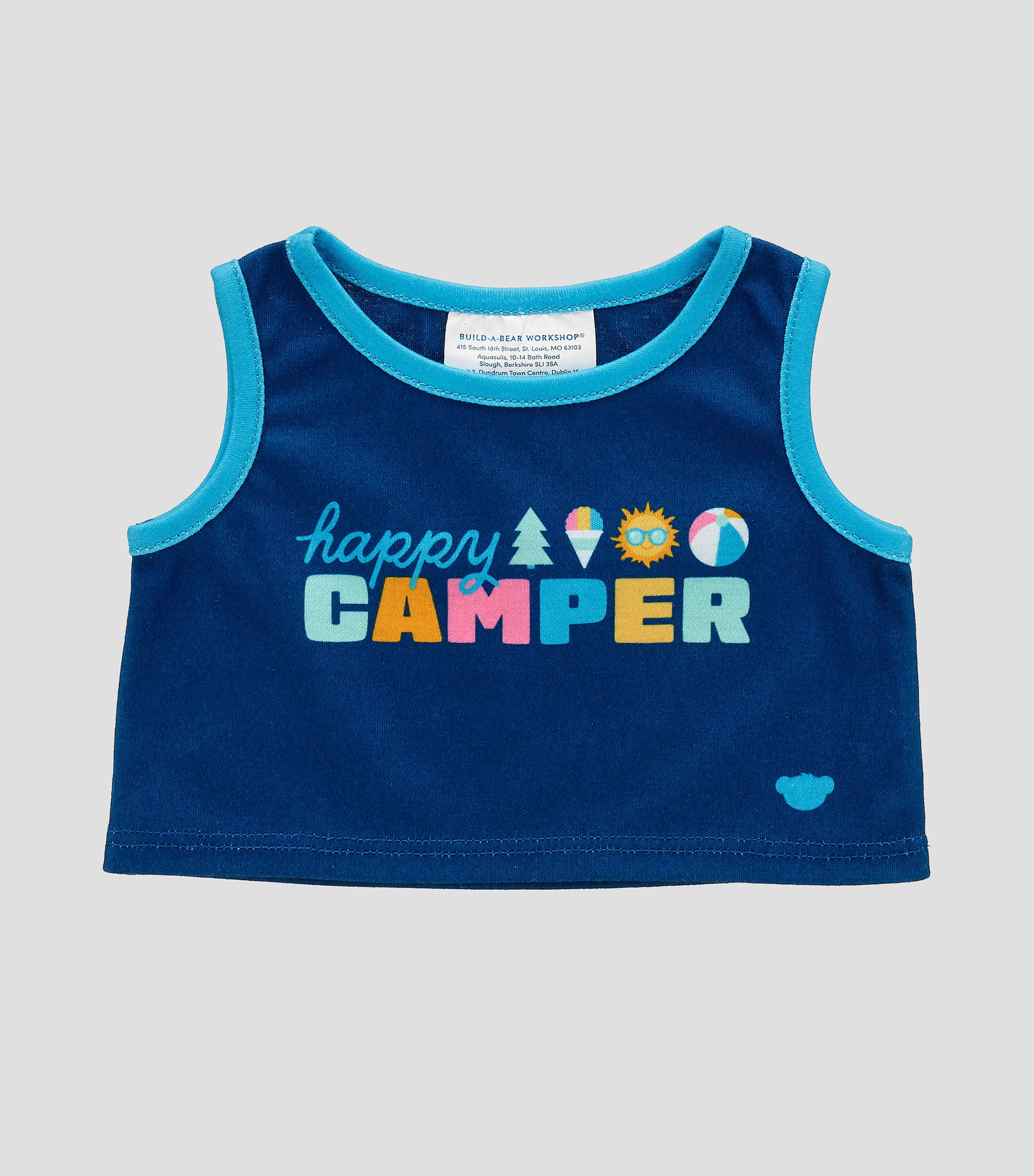 Camiseta Happy para peluche