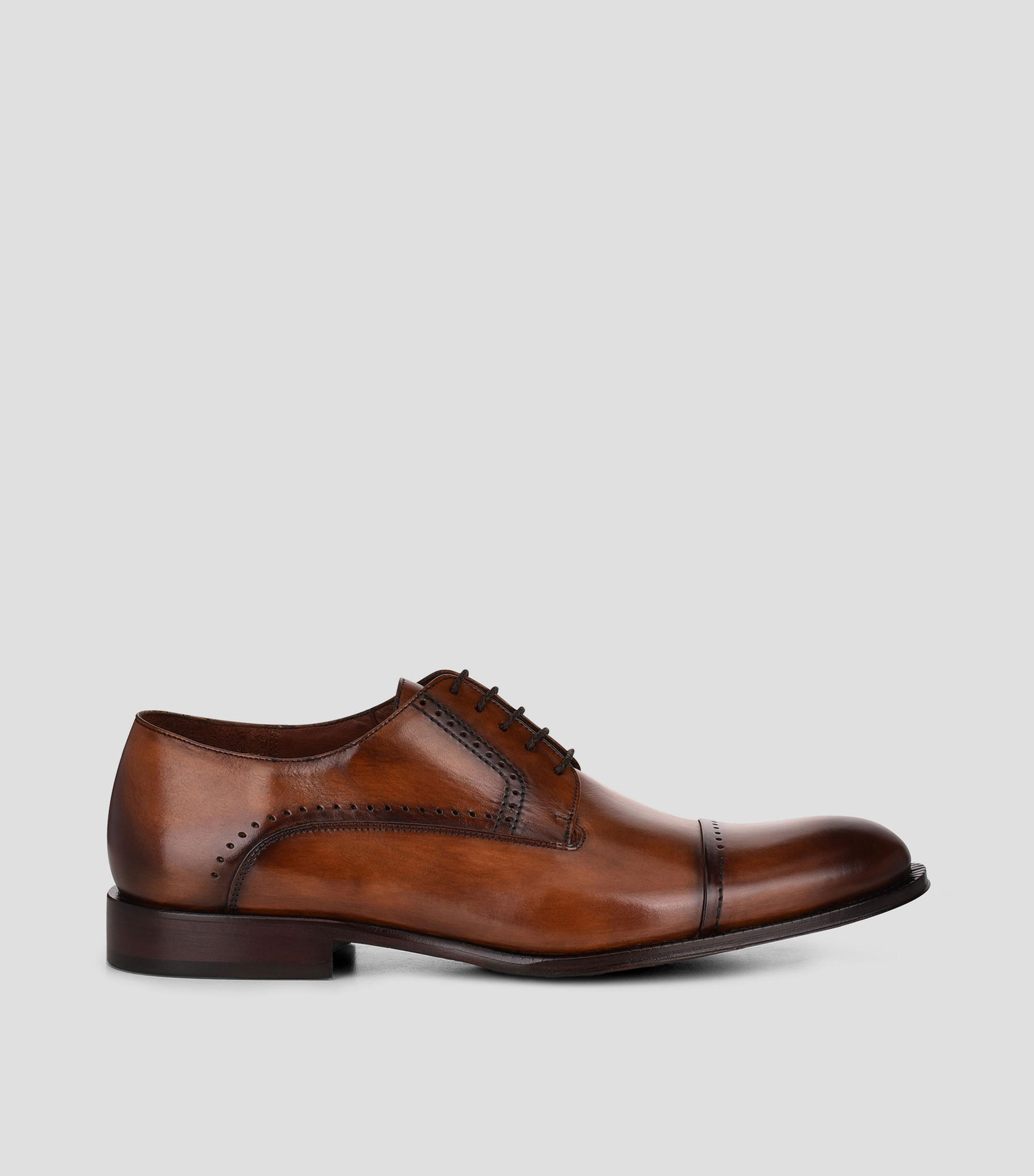 Zapatos de vestir Derby en piel de becerro Hombre