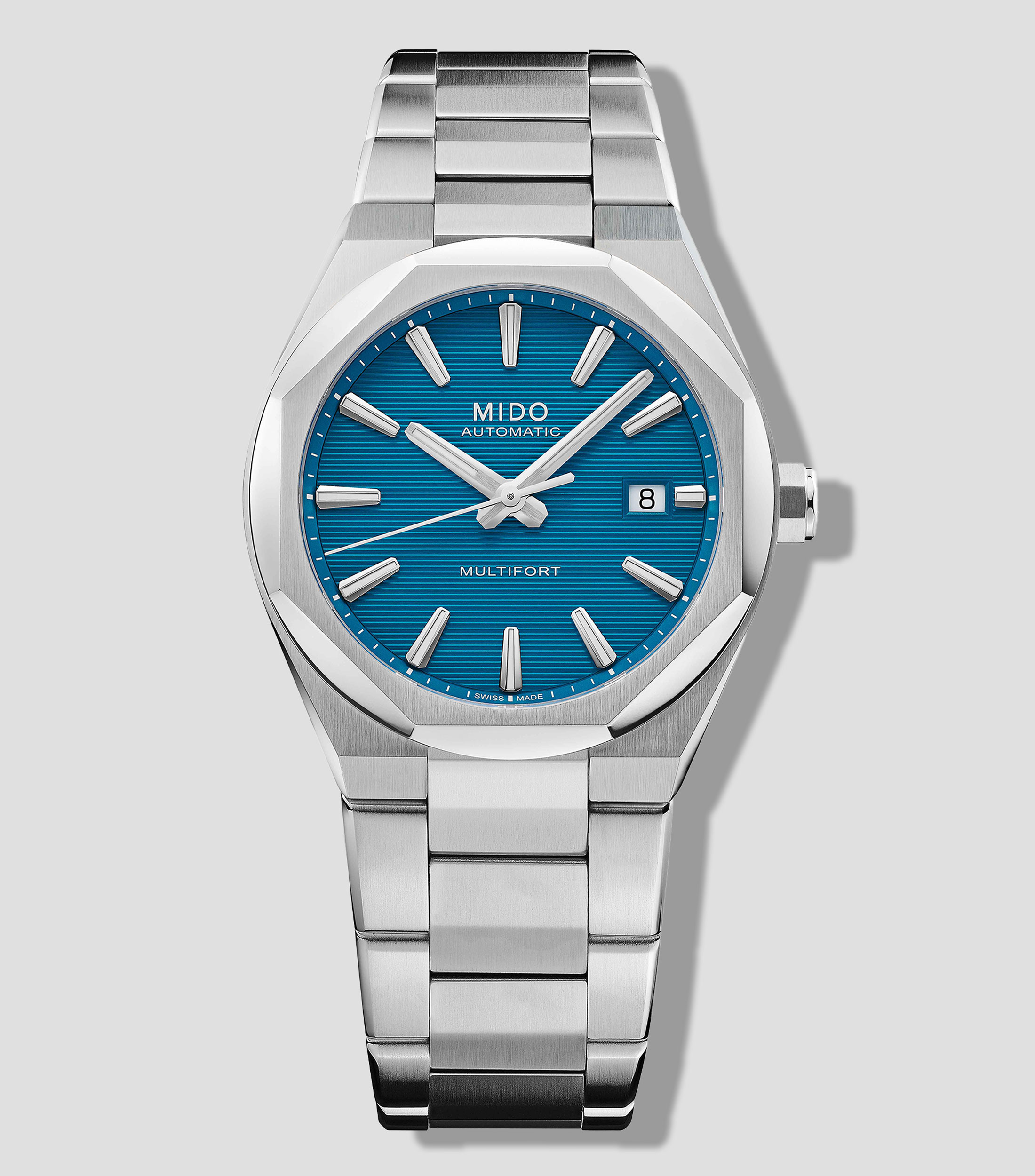 Reloj Unisex Multifort 8 One Crown Casual Plateado