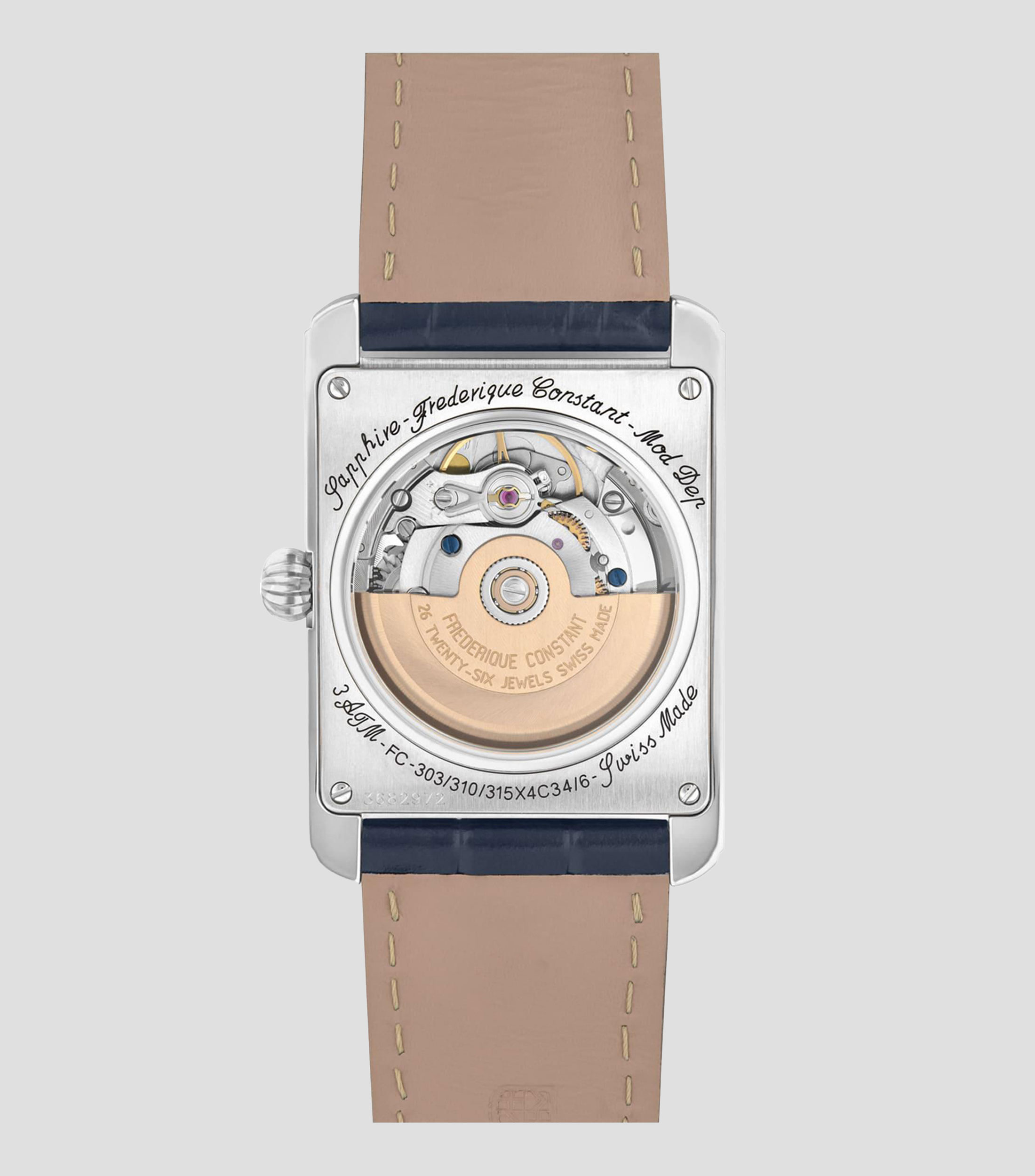 Reloj para Hombre Carrée De Vestir Plateado