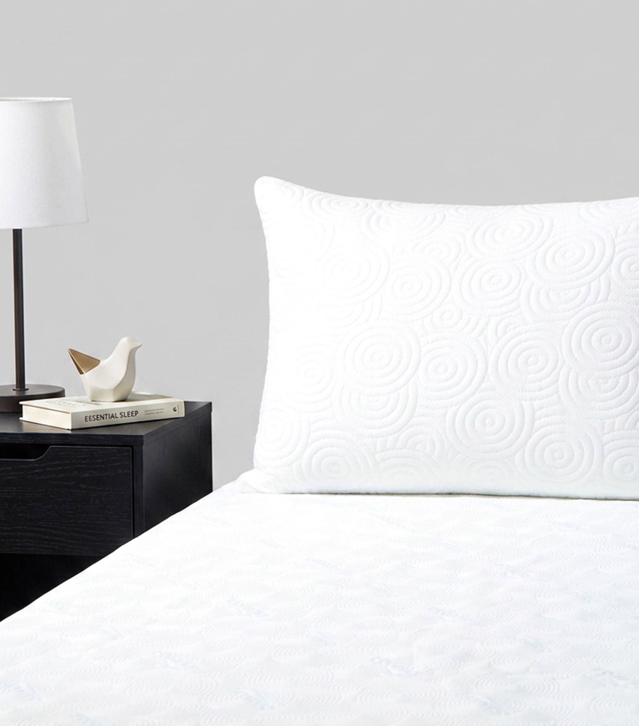 Almohada estándar Down Alternative especializado Dual Comfort blanco