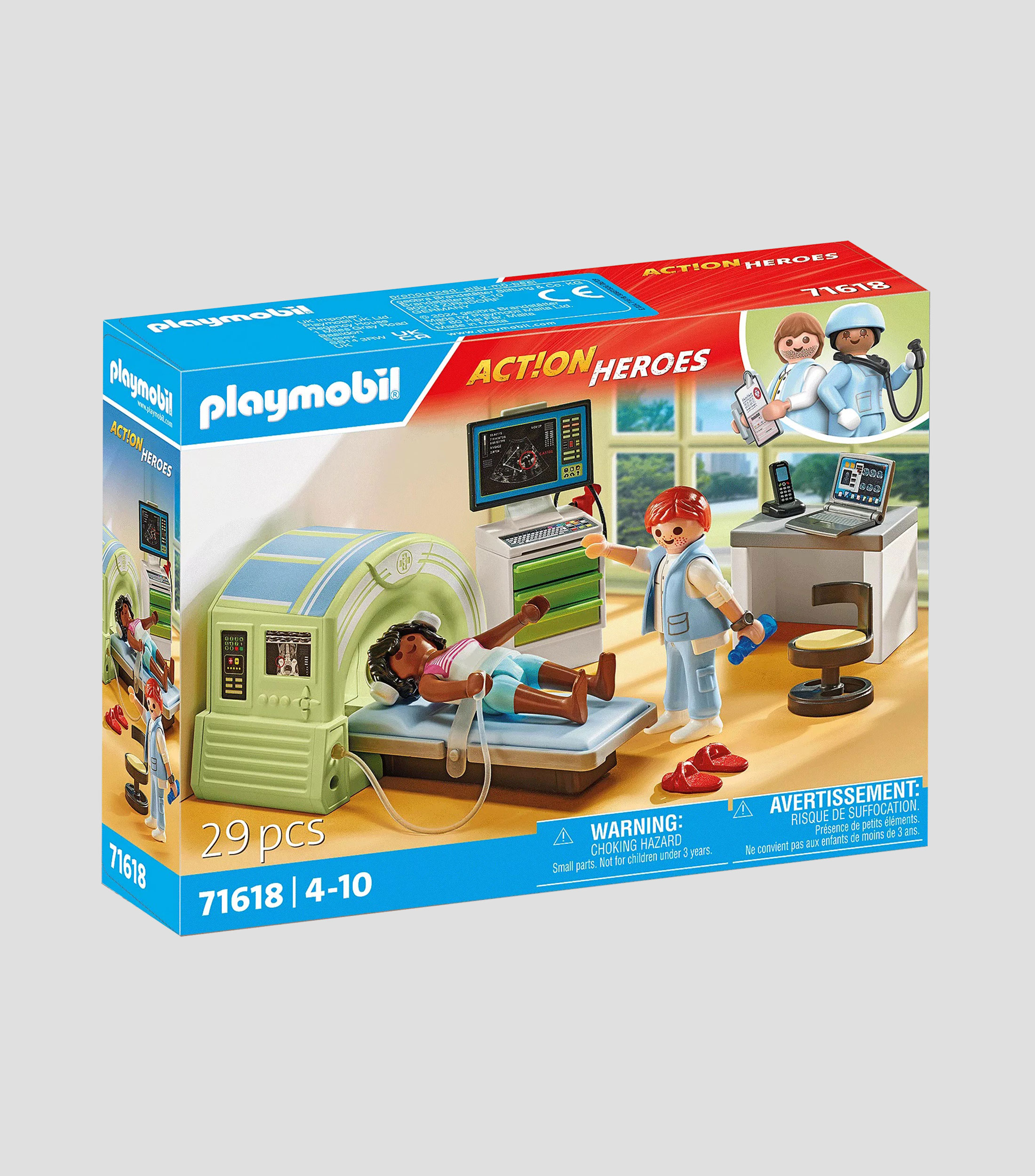 Playset Resonancia con paciente