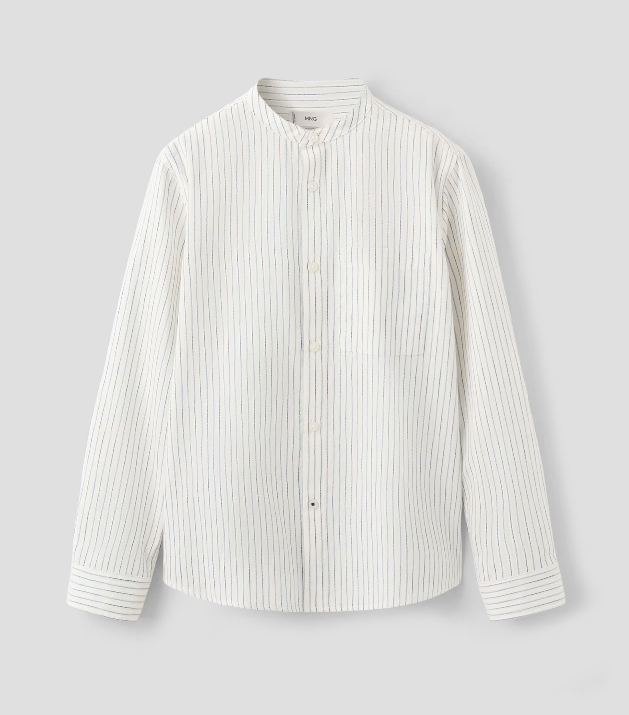 Camisa de rayas manga larga Niño