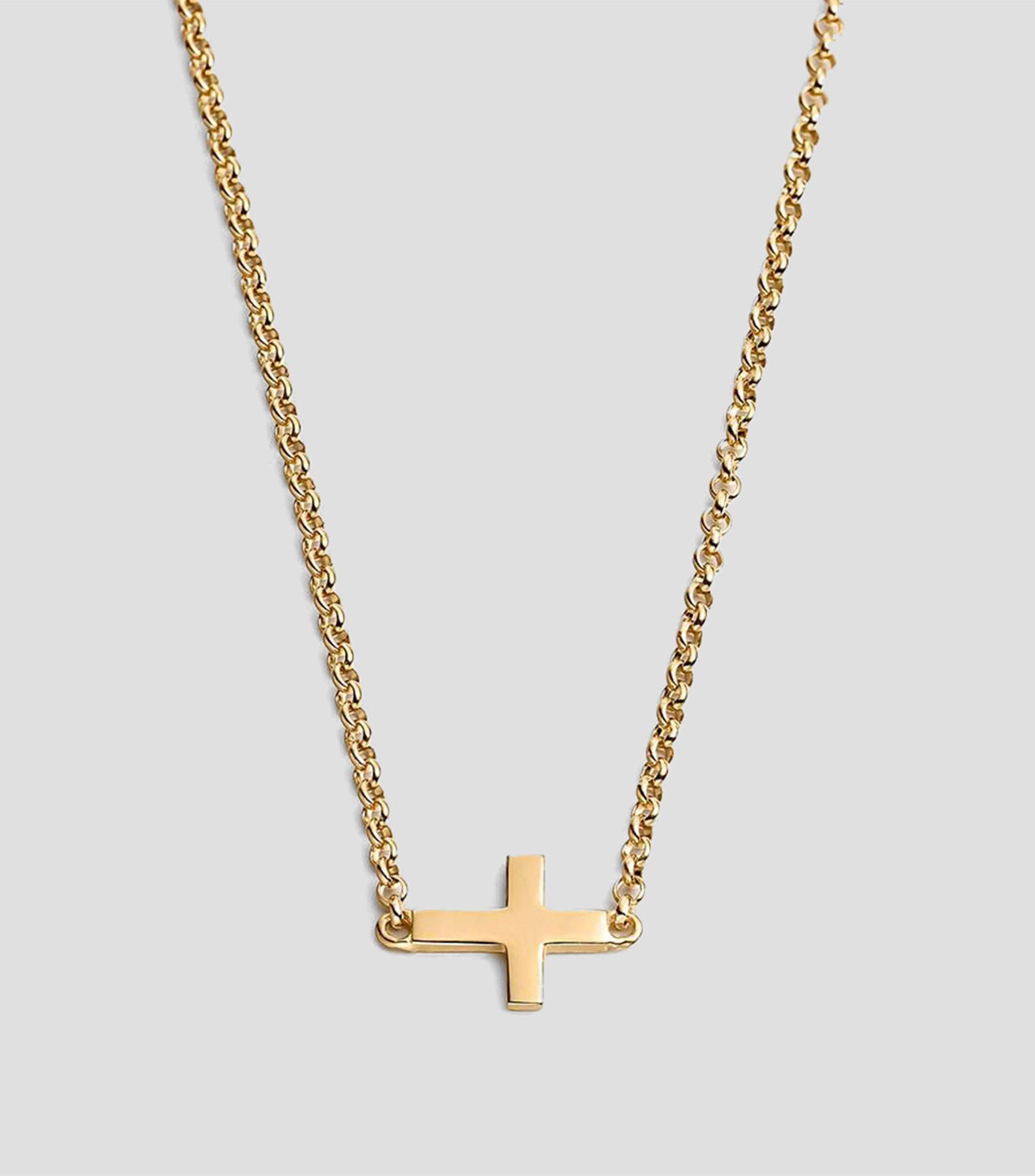 Collar en plata .925 con cruz Mujer