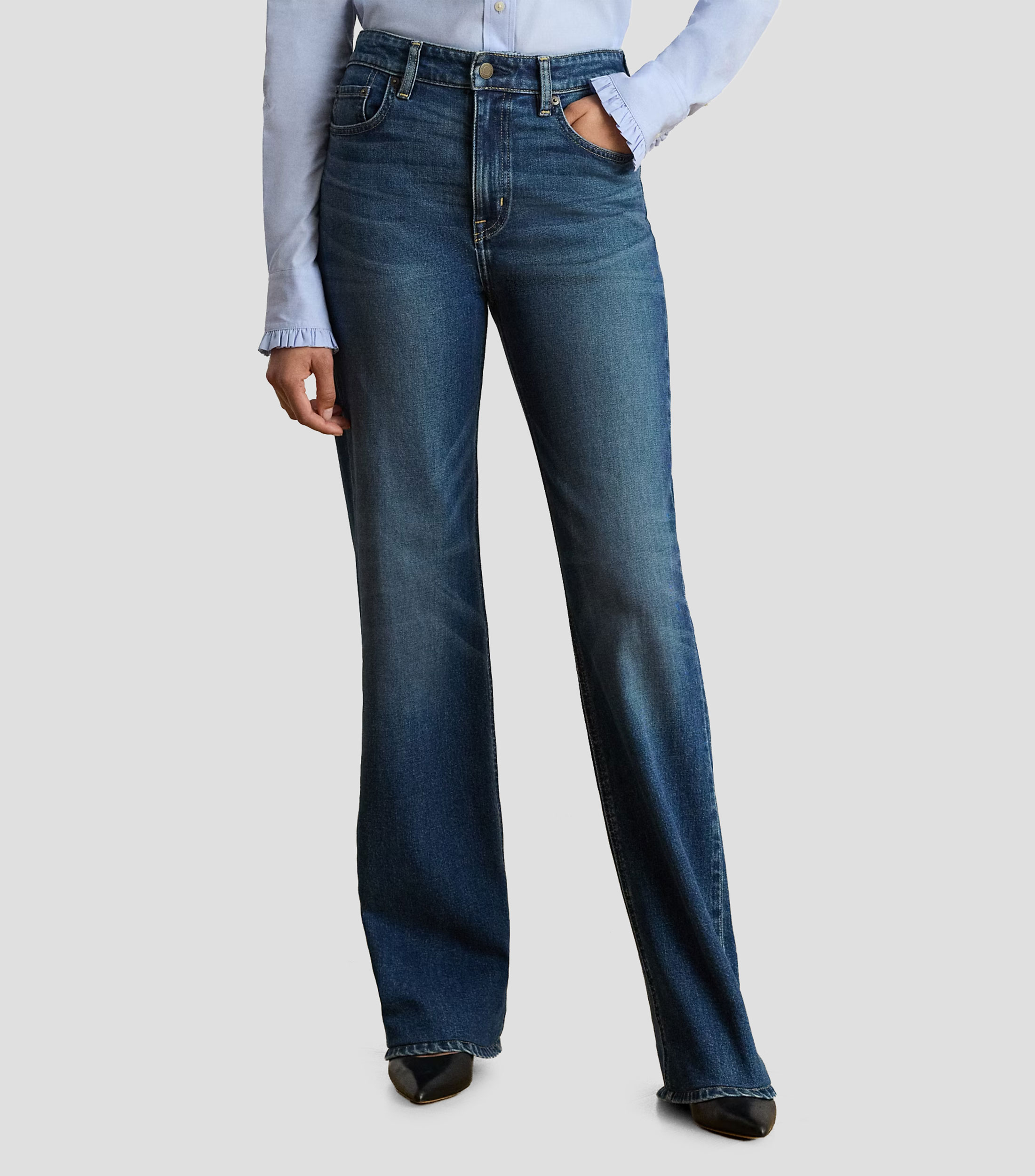 Jeans recto Mujer