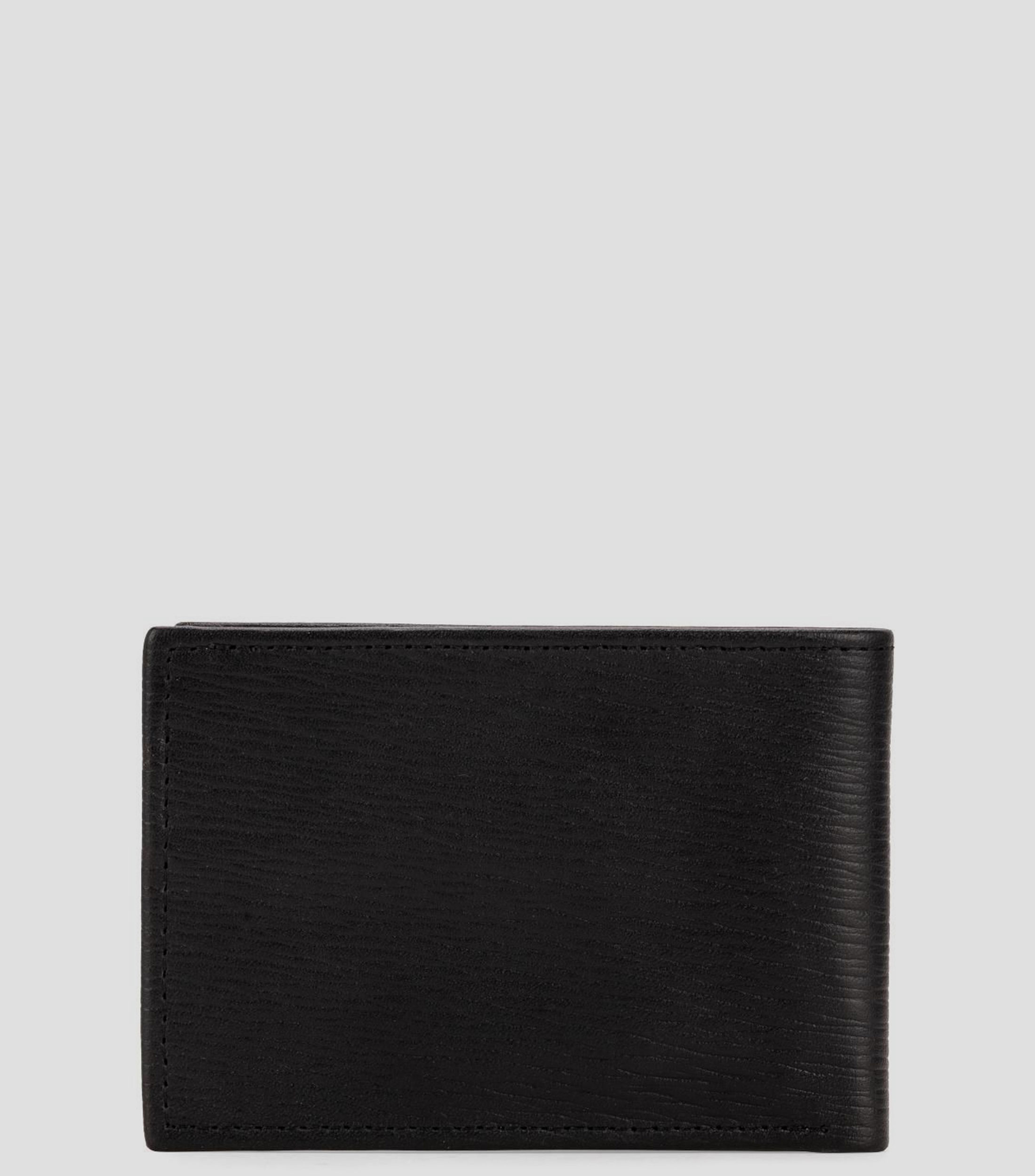 Cartera bifold lisa Hombre