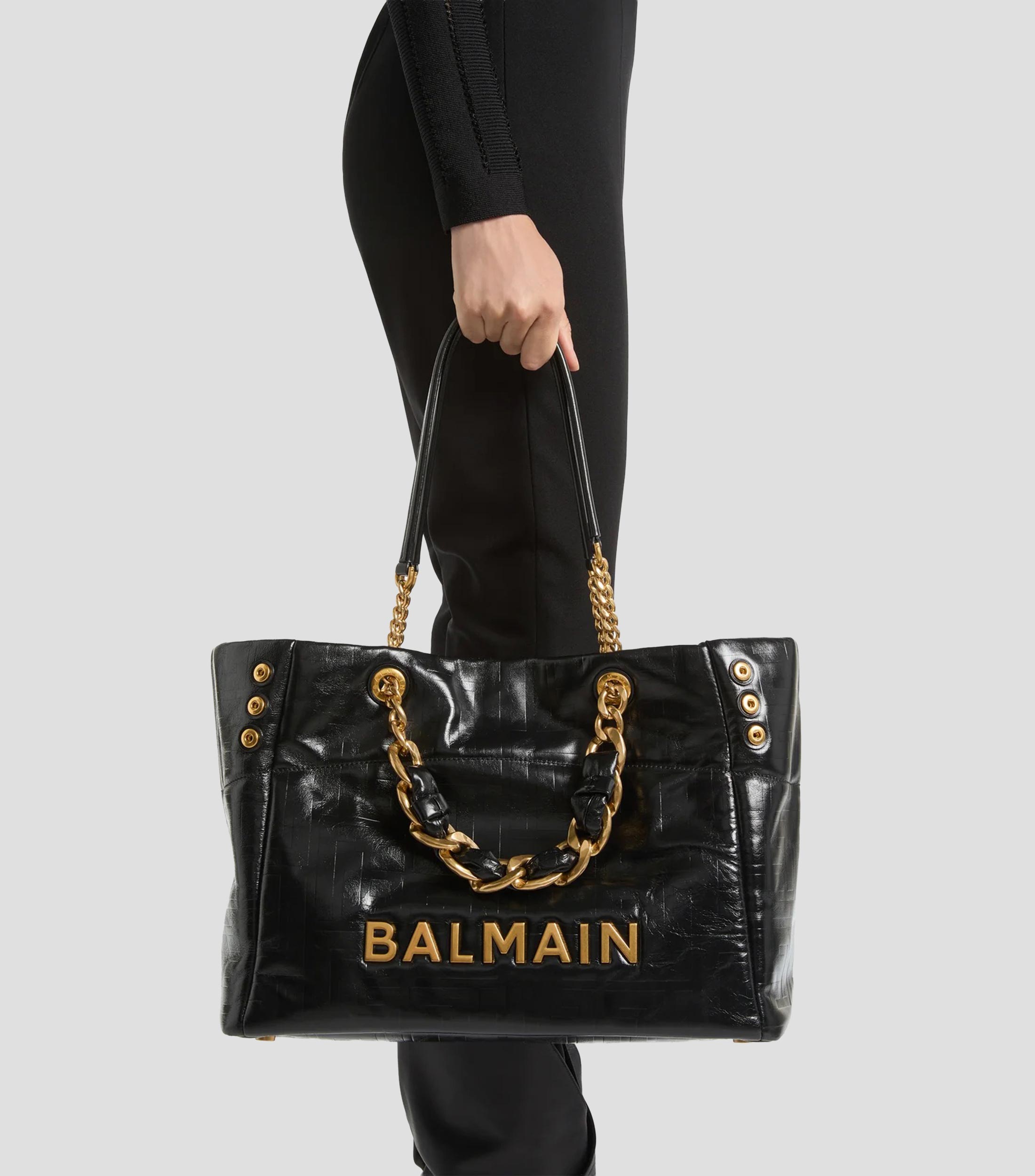 Bolsa tote lisa con detalle texturizado Mujer