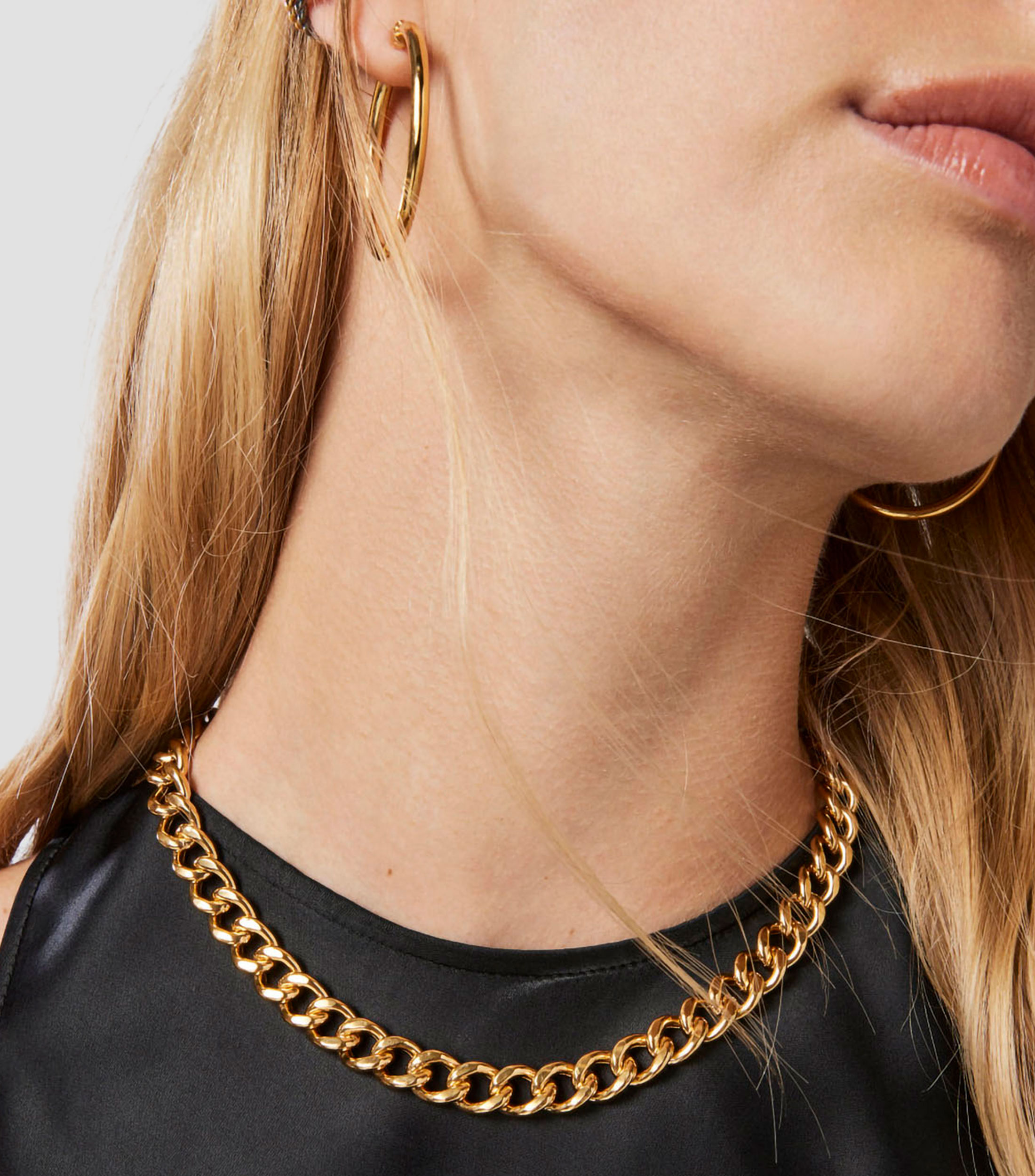 Collar Basics en plata Mujer