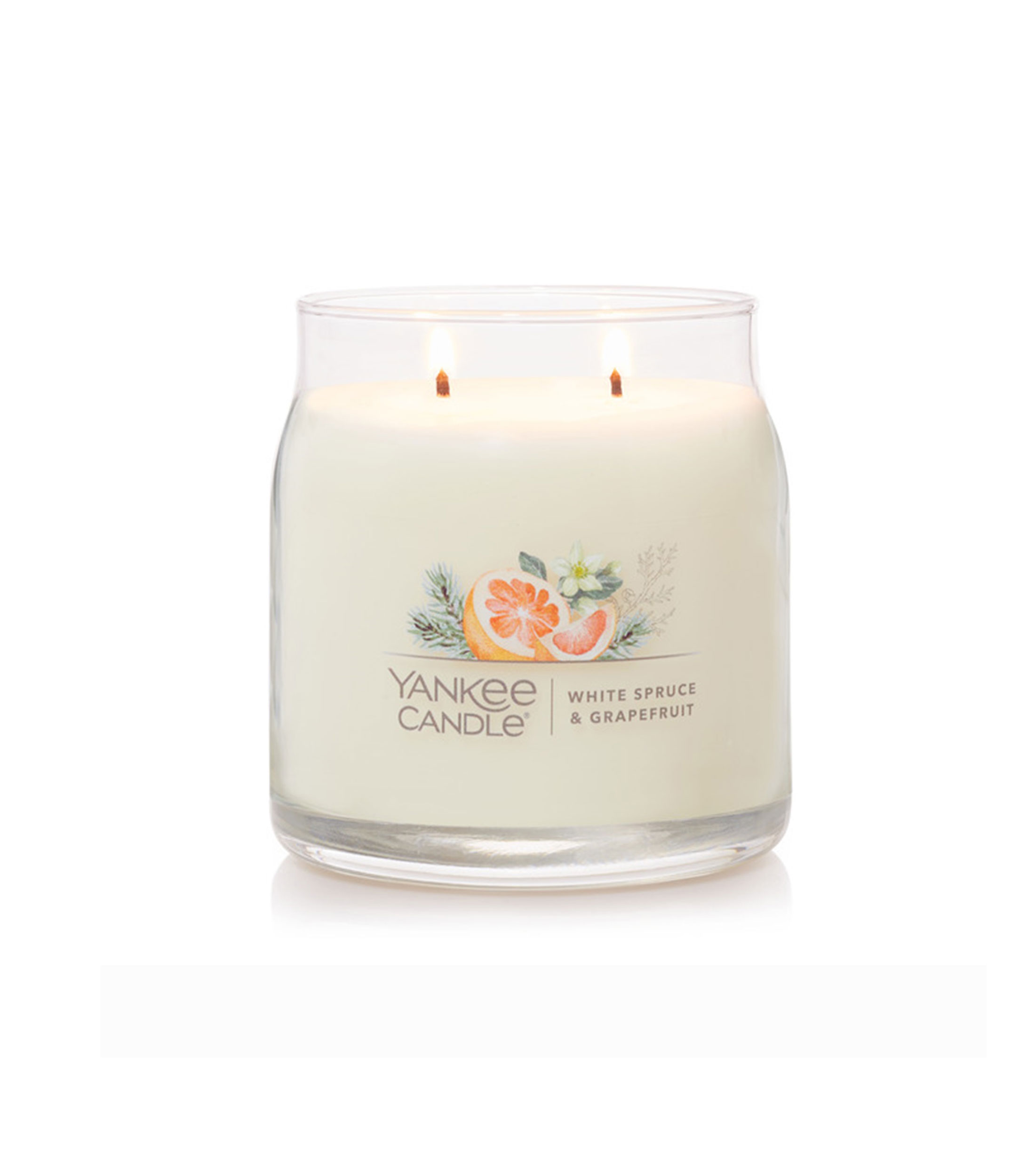 Vela Jar Yankee M SpruceampGrapefruit